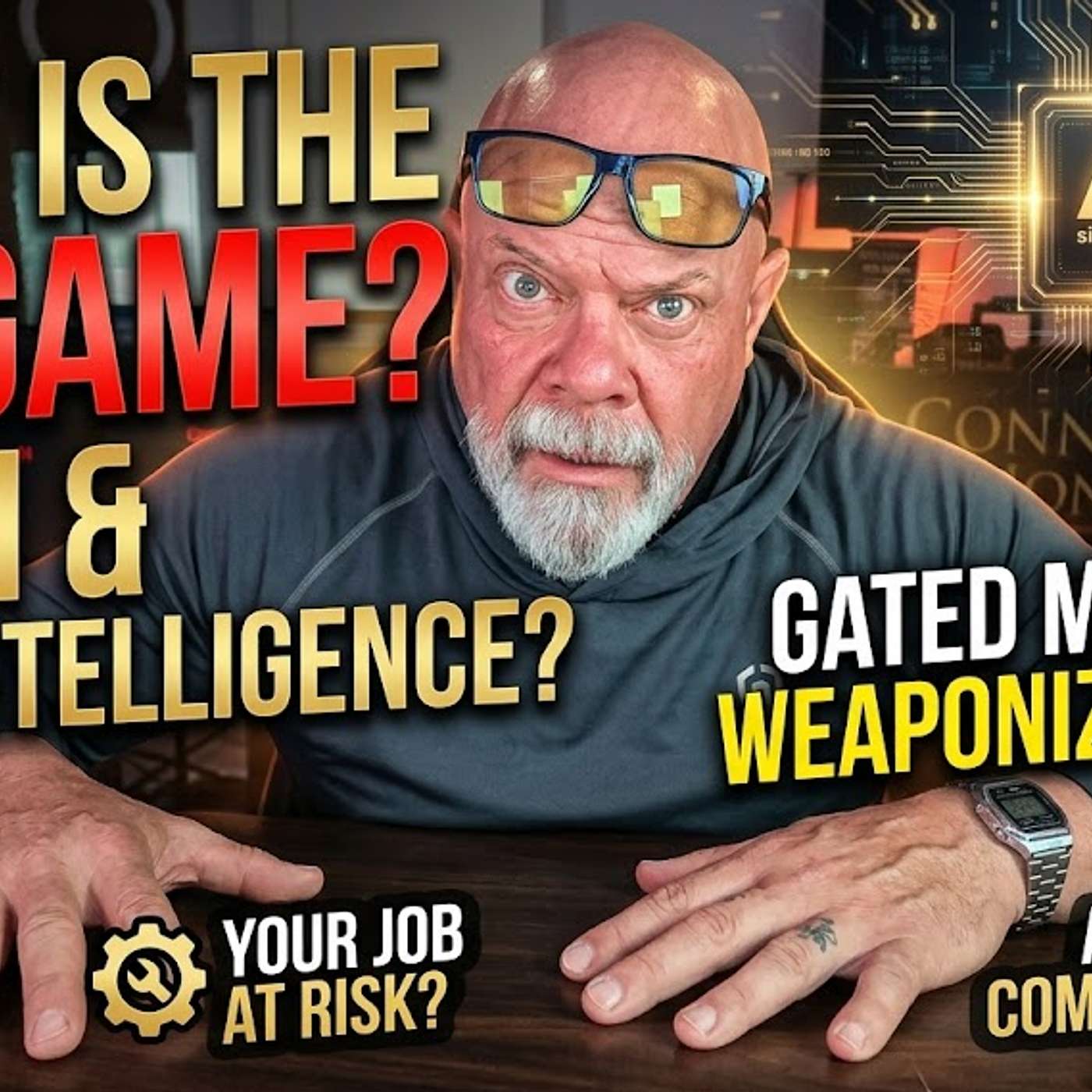 Driving AI into us as if we are vampires and AI is the Wooden Stake!