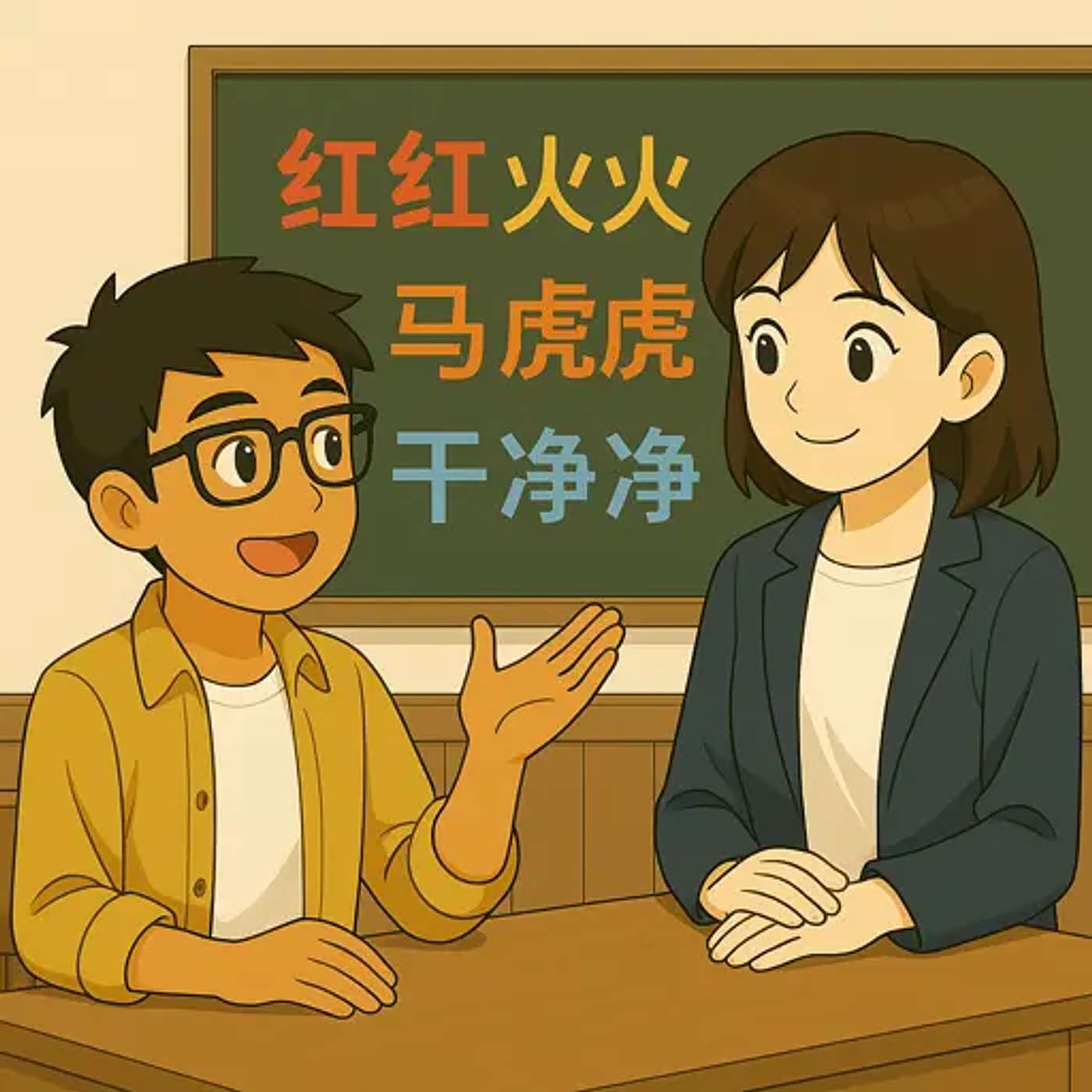 叠词让中文更生动 - Reduplications Make Chinese More Lively [HSK 4]