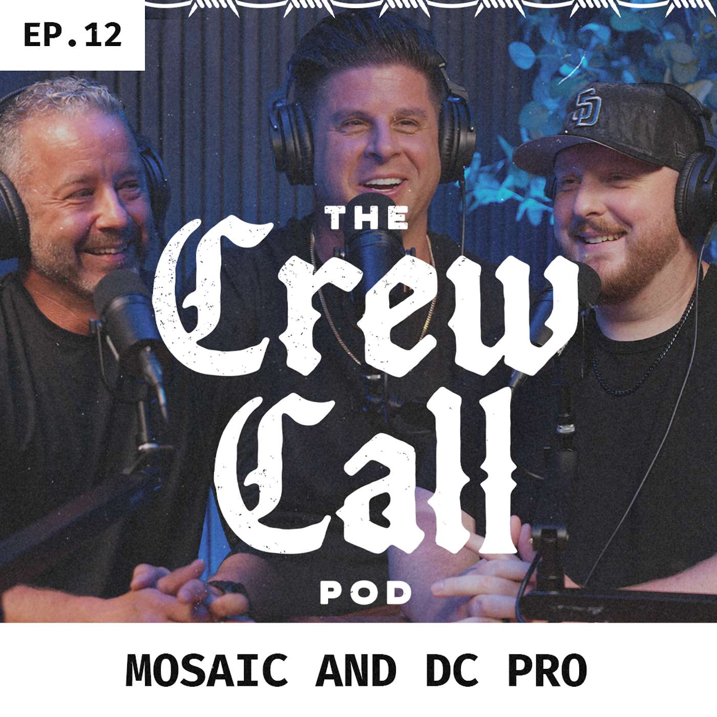 MOSAIC and DC PRO episode artwork