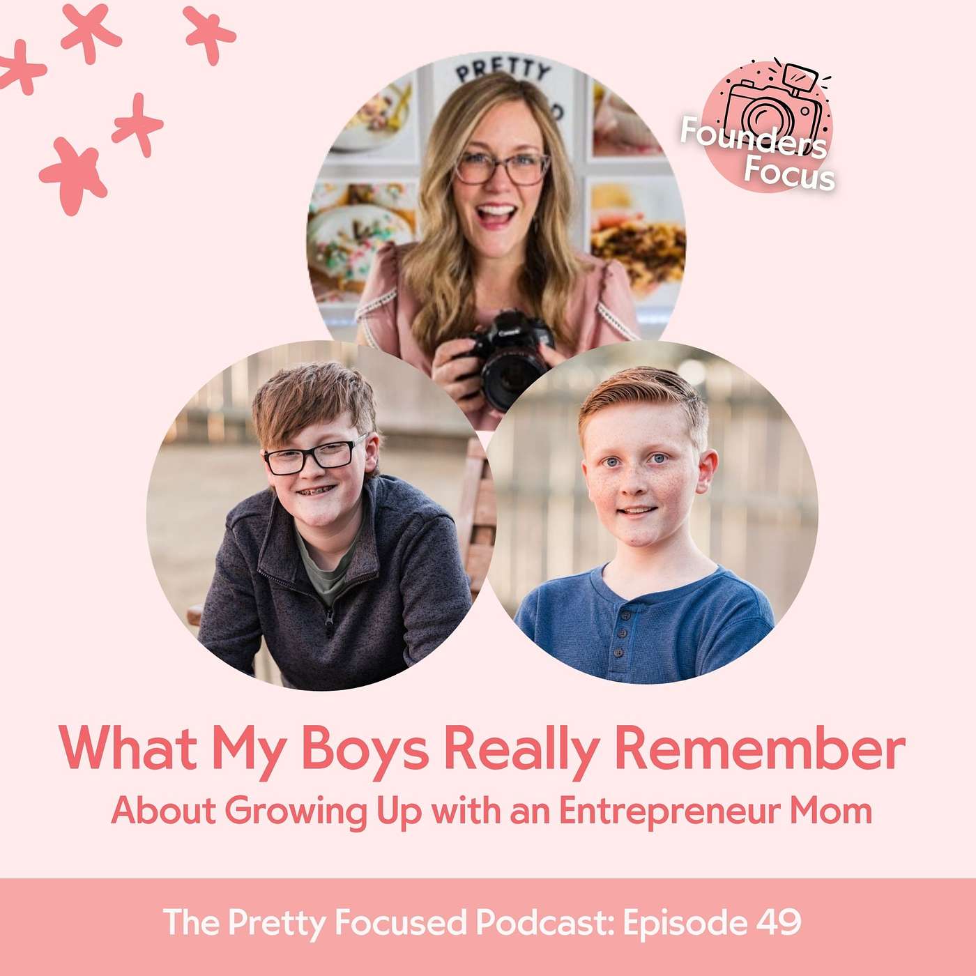 What My Boys Really Remember About Growing Up with an Entrepreneur Mom | Founder's Focus episode artwork