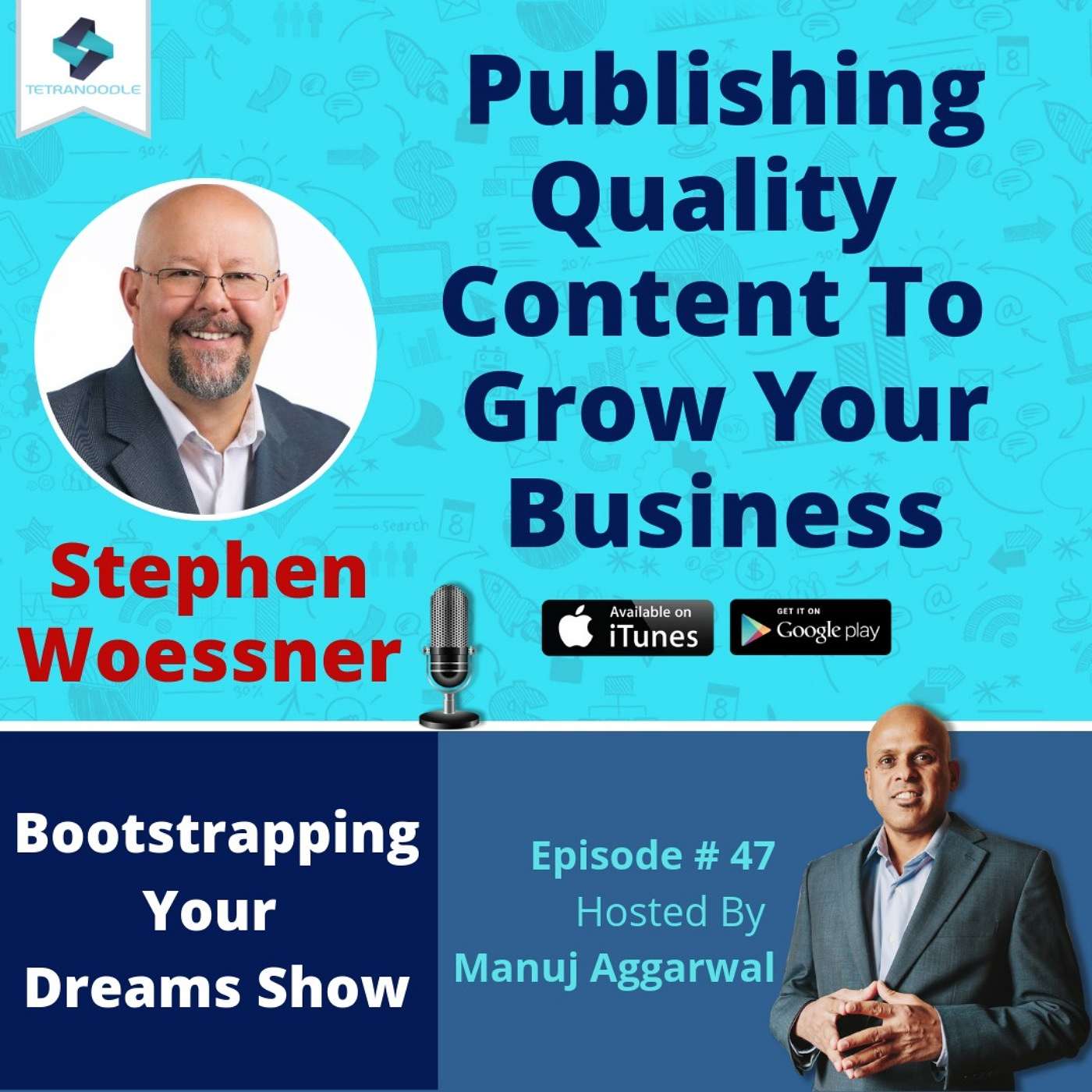 047 | Viral Social Networking | Become A Content Marketing Animal | Profitable Podcasting | With Stephen Woessner