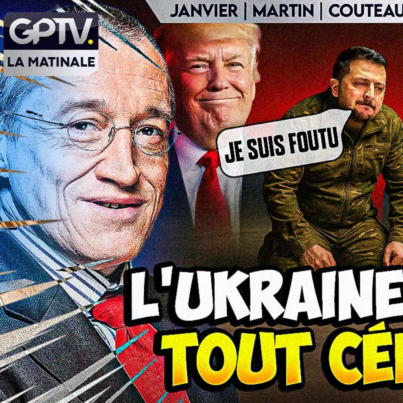 RENCONTRE TRUMP – POUTINE : ZELENSKY VA TOUT PERDRE | LA MATINALE GPTV