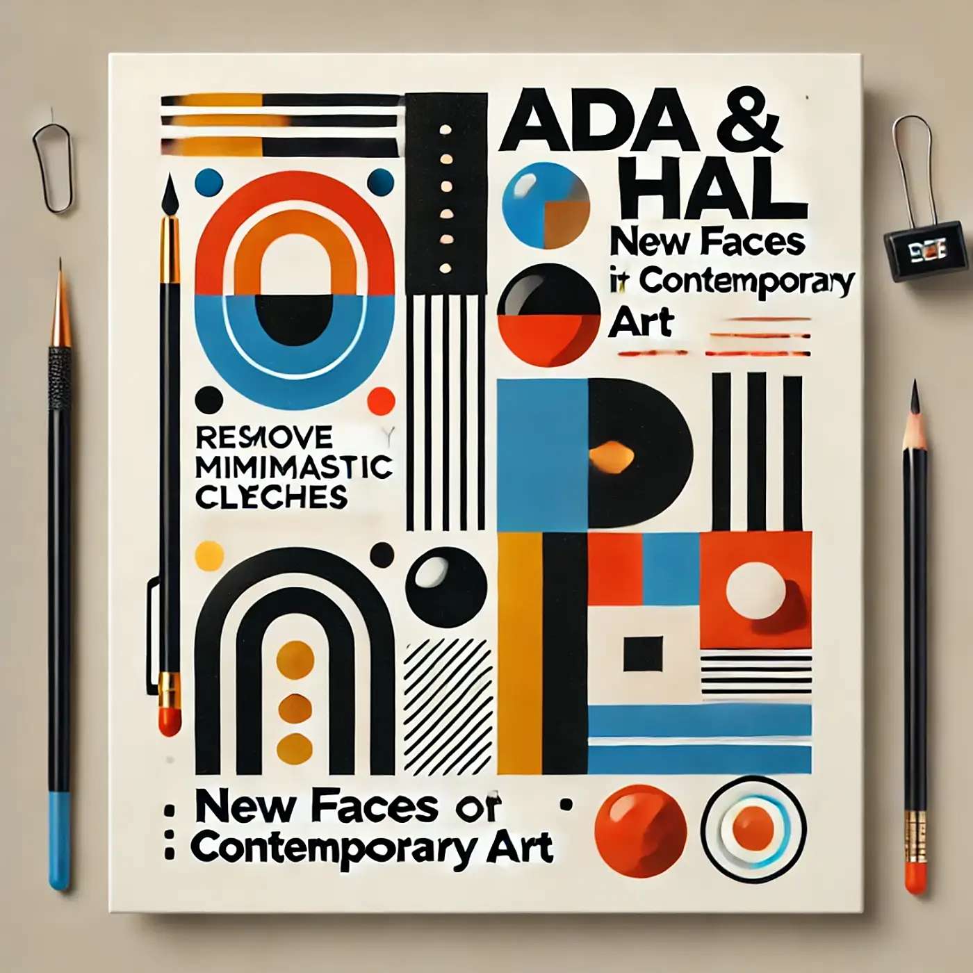 Fresh New Faces in Contemporary Art with Ava and Hal podcast artwork