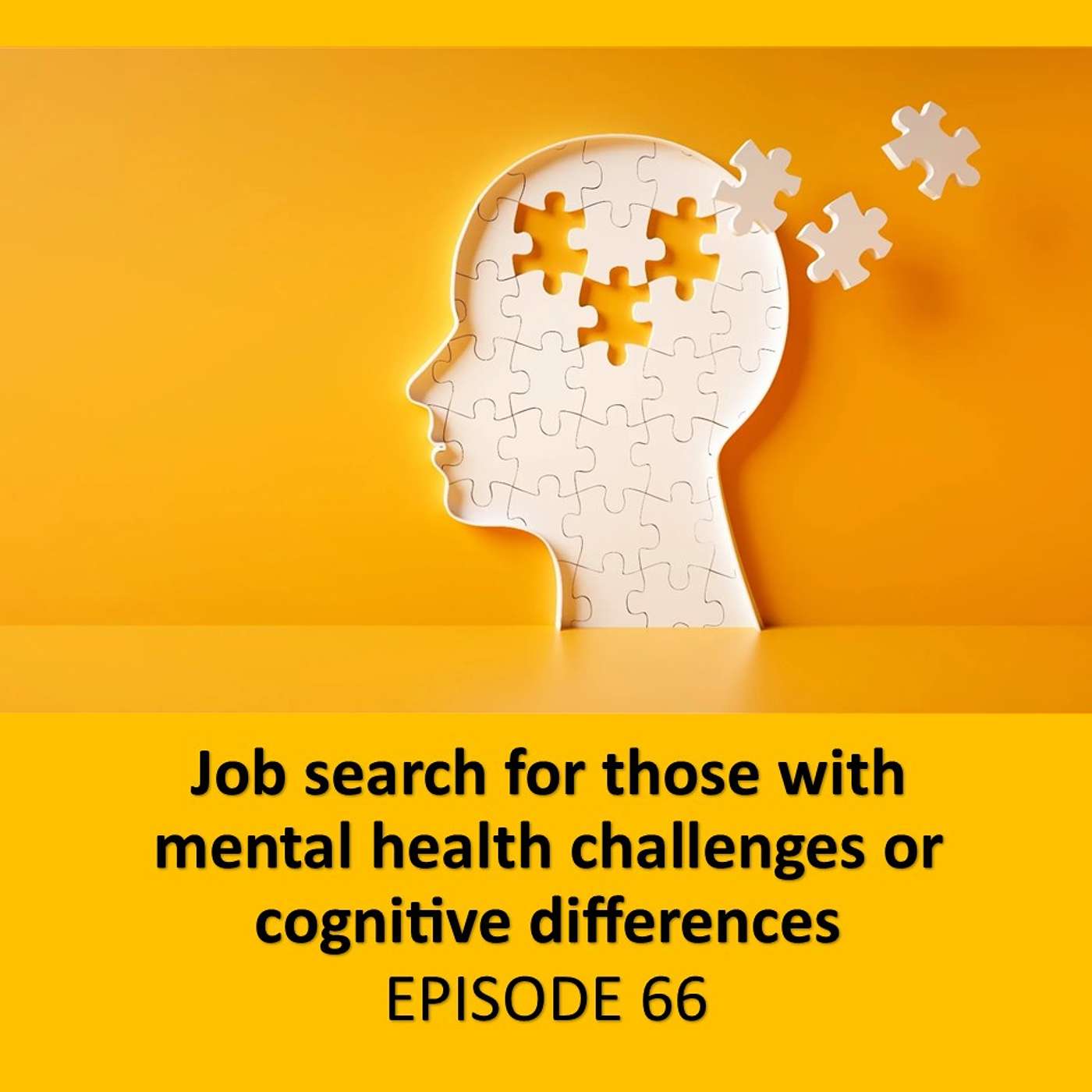Job search for those with mental health challenges or cognitive differences -- #MotivatingMondays Episode 66 episode artwork