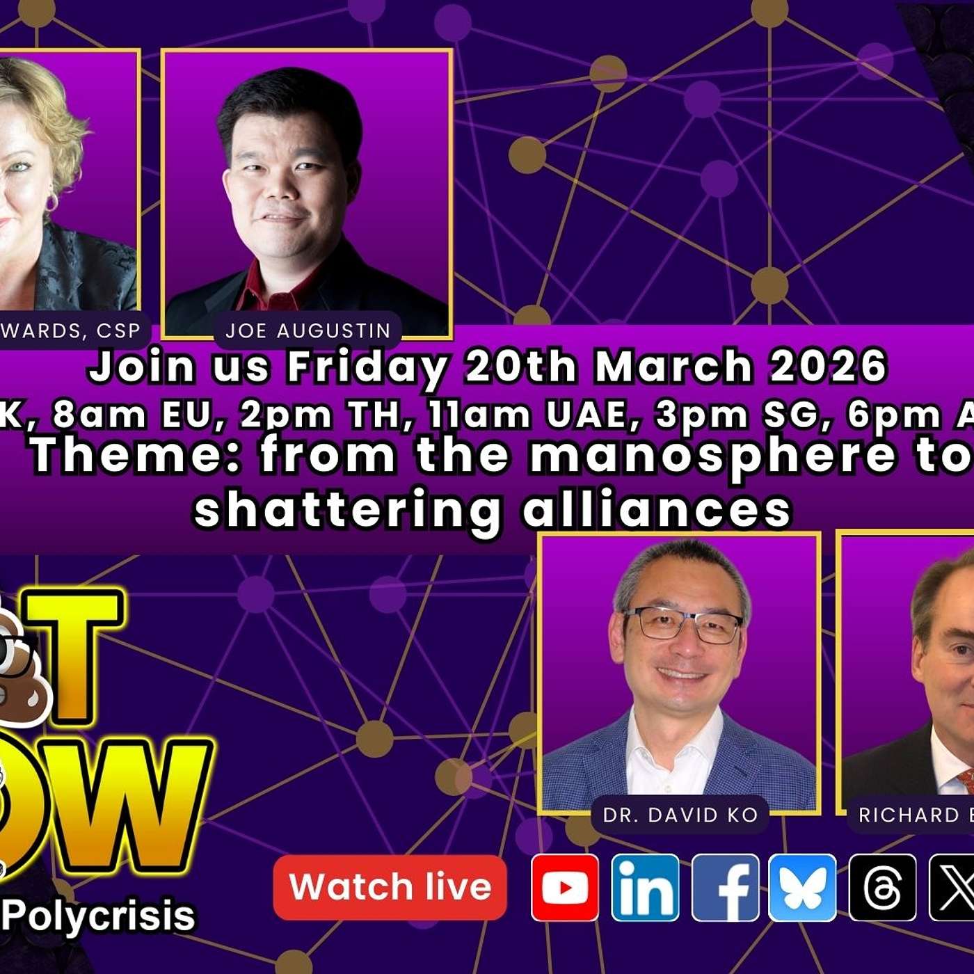 The Sh*t Show: from the manosphere to shattering alliances