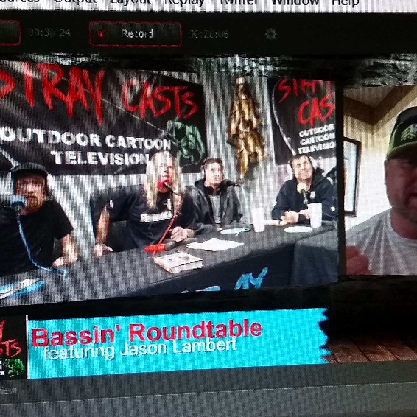 Stray Casts Outdoor Cartoon Television, Bassin' Roundtable with FLW Tour Pro Jason Lambert