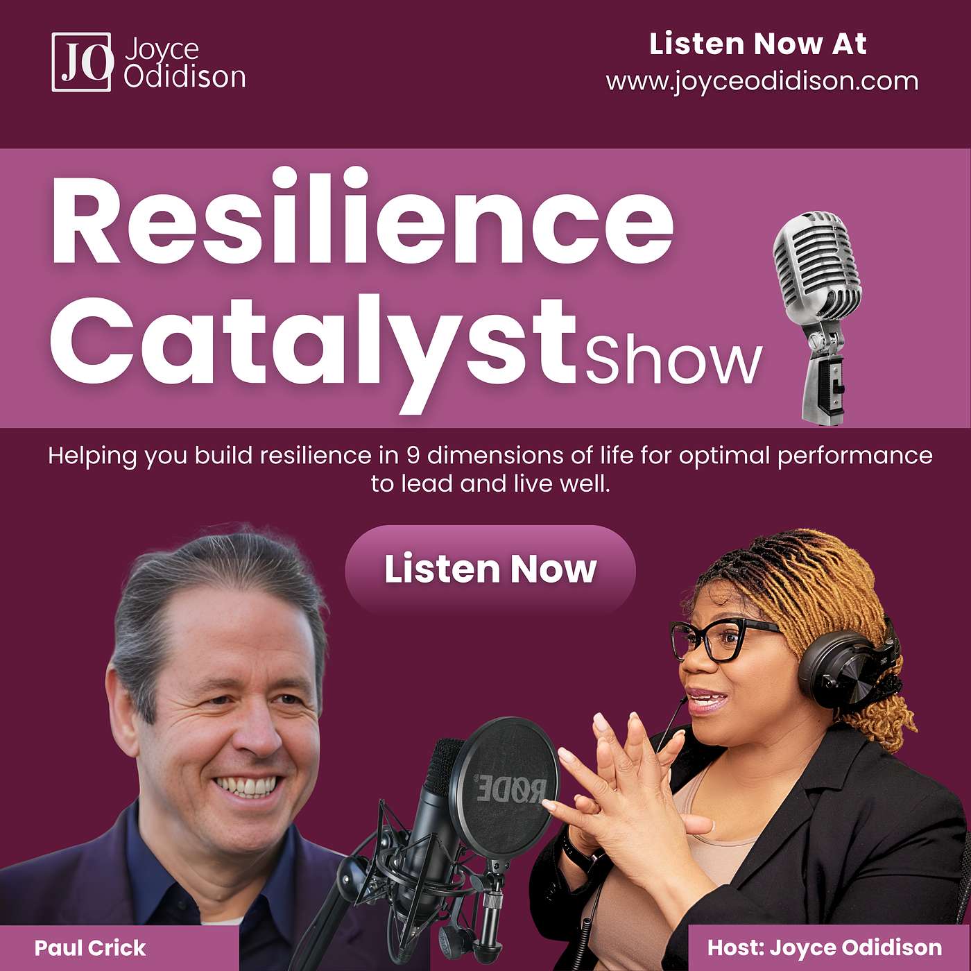 Episode#019 - Resilience Isn't "Bouncing Back", It's Your Nervous System | Paul Crick episode artwork