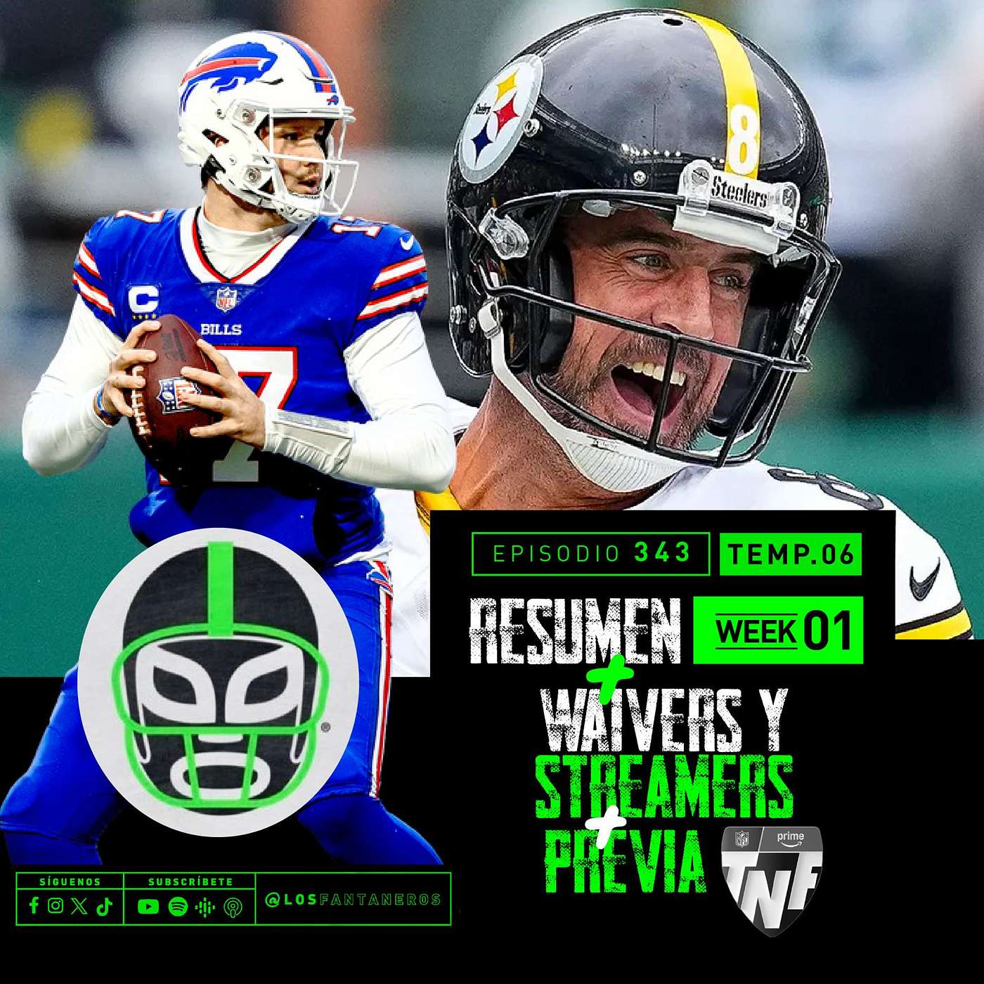 El resumen de la Semana 1 + Waivers y Streamers + Previa TNF