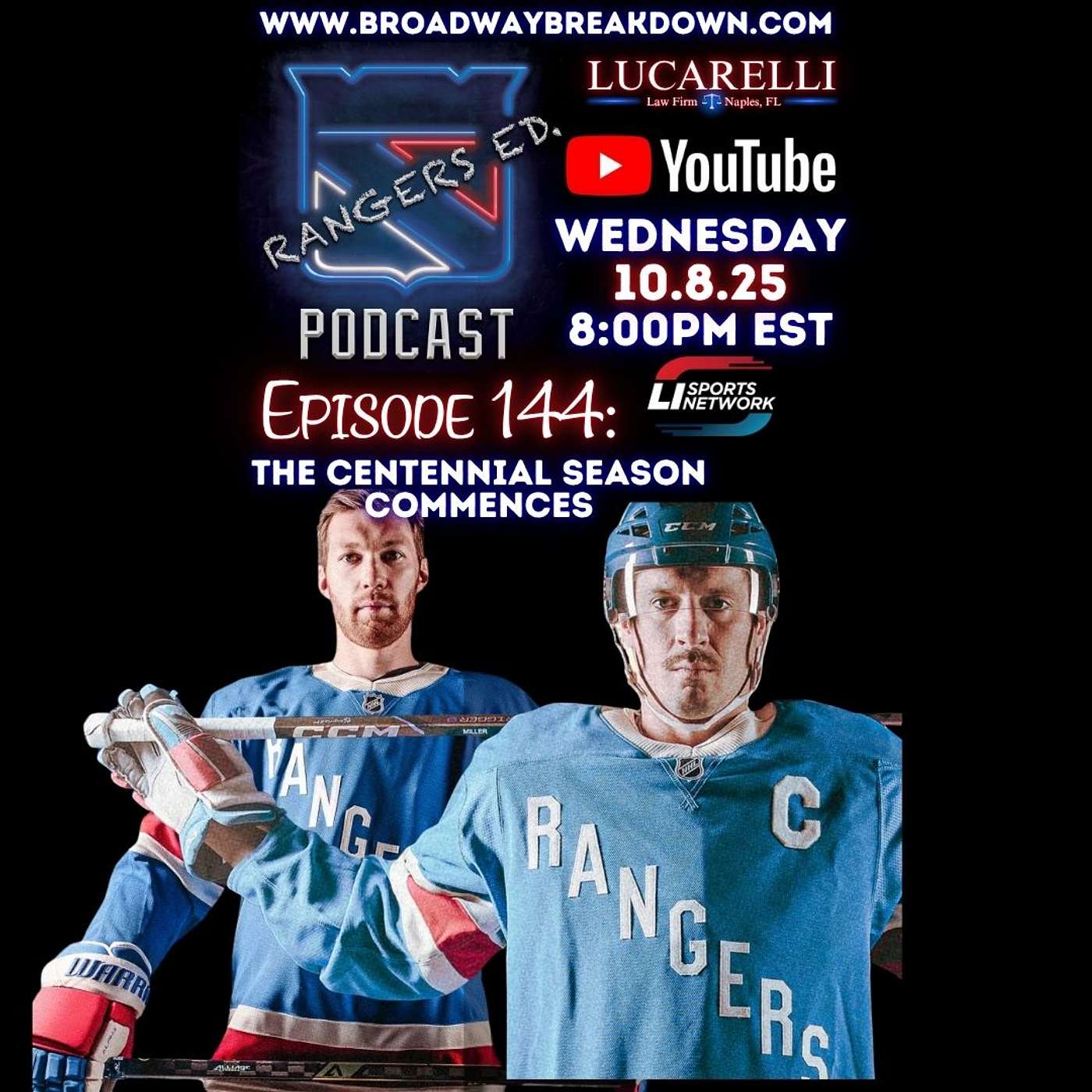 Episode 144: The Centennial Season Commences Episode 144: The Centennial Season Commences