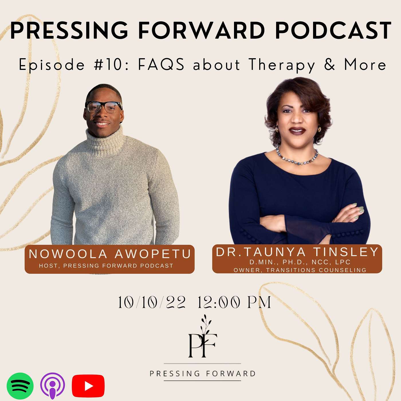 First Time in Therapy? This May Answer Some Questions | Dr. Taunya Tinsley |