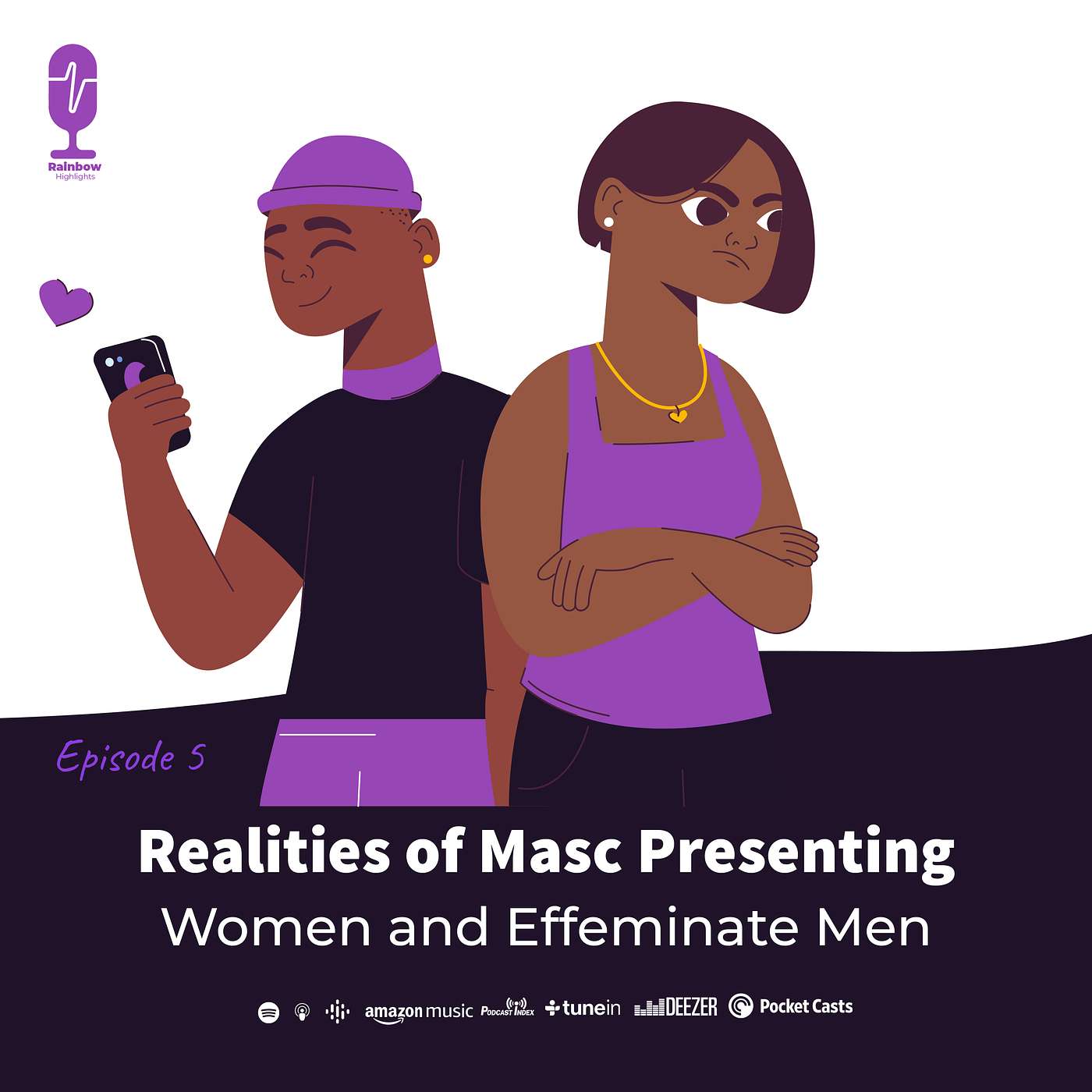 Realities of Masc. Presenting Women and Effeminate Men episode artwork