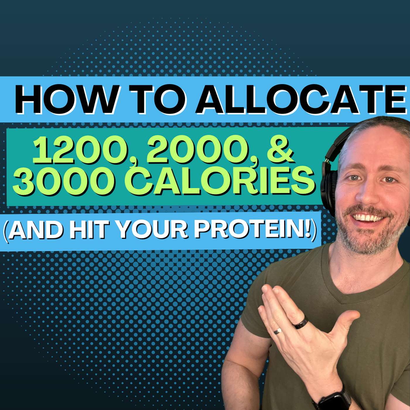 Ep 182: How to Allocate 1200, 2000, & 3000 Calories in Your Meal Plan (Plus Hit Your Protein!)