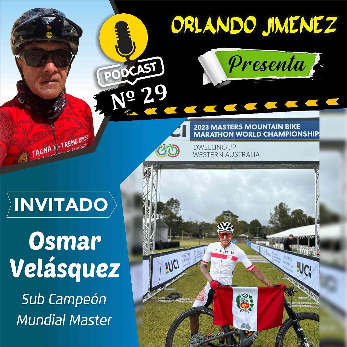 OSMAR VELASQUEZ - SUB CAMPEON MUNDIAL MASTER 2023 -  MOLLENDO-PERU