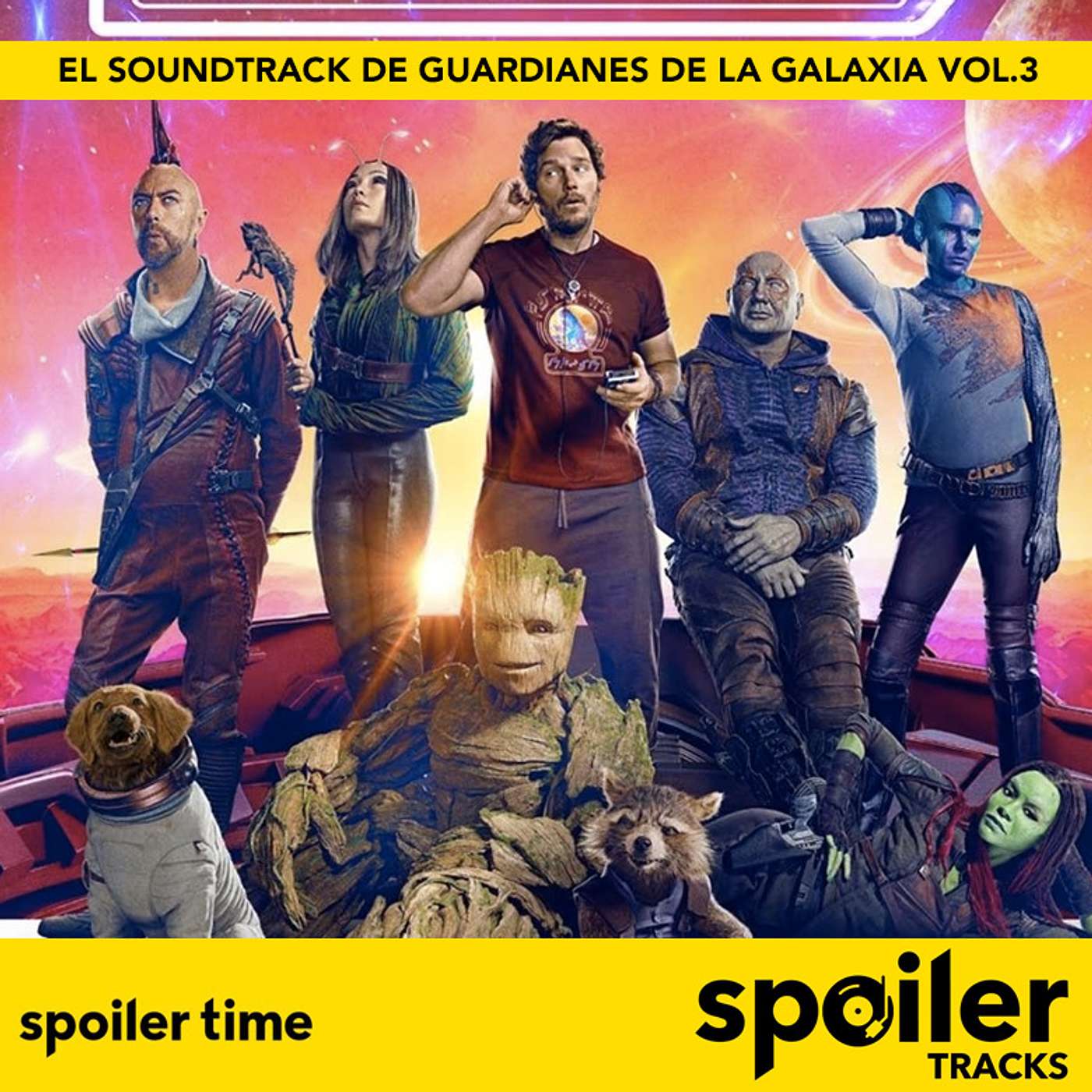 El soundtrack de Guardianes de la Galaxia Vol.3