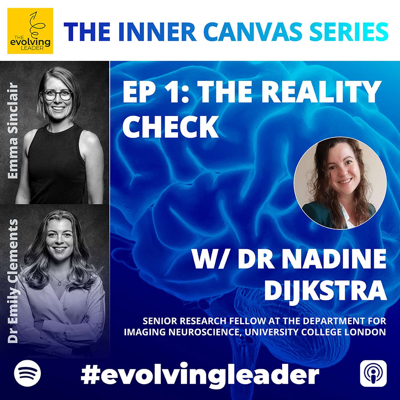 cover of episode The Reality Check with Dr Nadine Dijkstra (FROM THE INNER CANVAS SERIES)