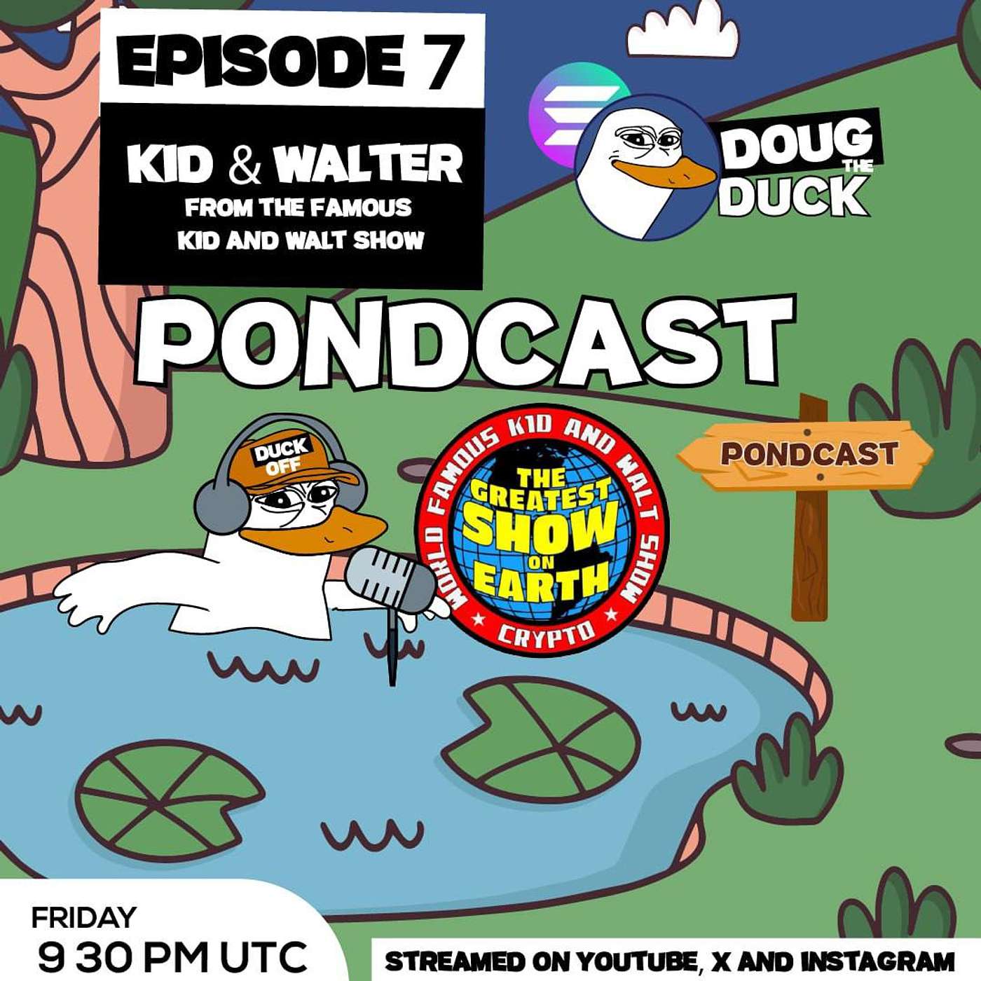 Pondcast by Doug The Duck