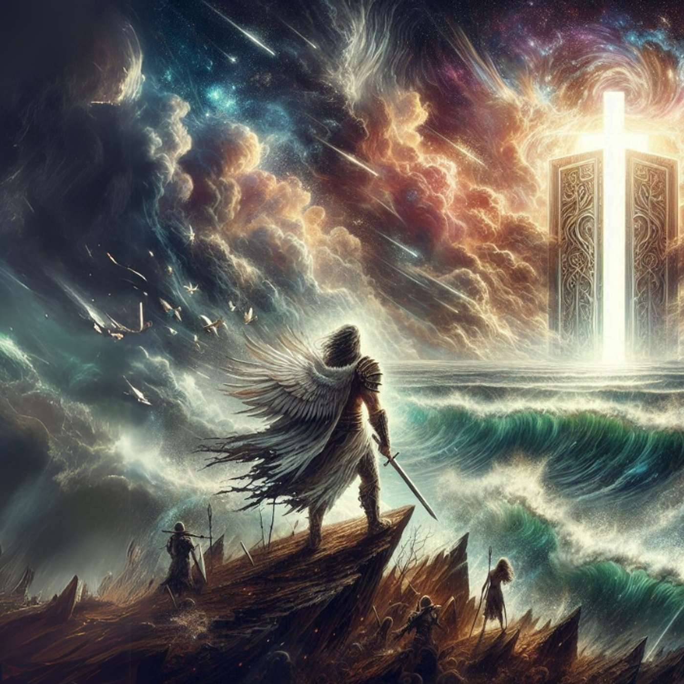 t297 So Shall We Ever Forever Be With You (Thessalonians) Meditation live composing Nicholas Mazzio Lauren Mazzio The Rain