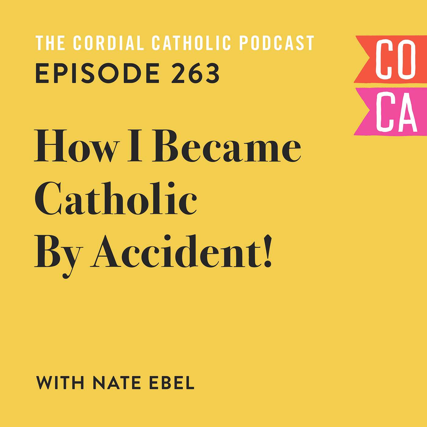 263: How I Became Catholic By Accident! (w/ Nate Ebel)