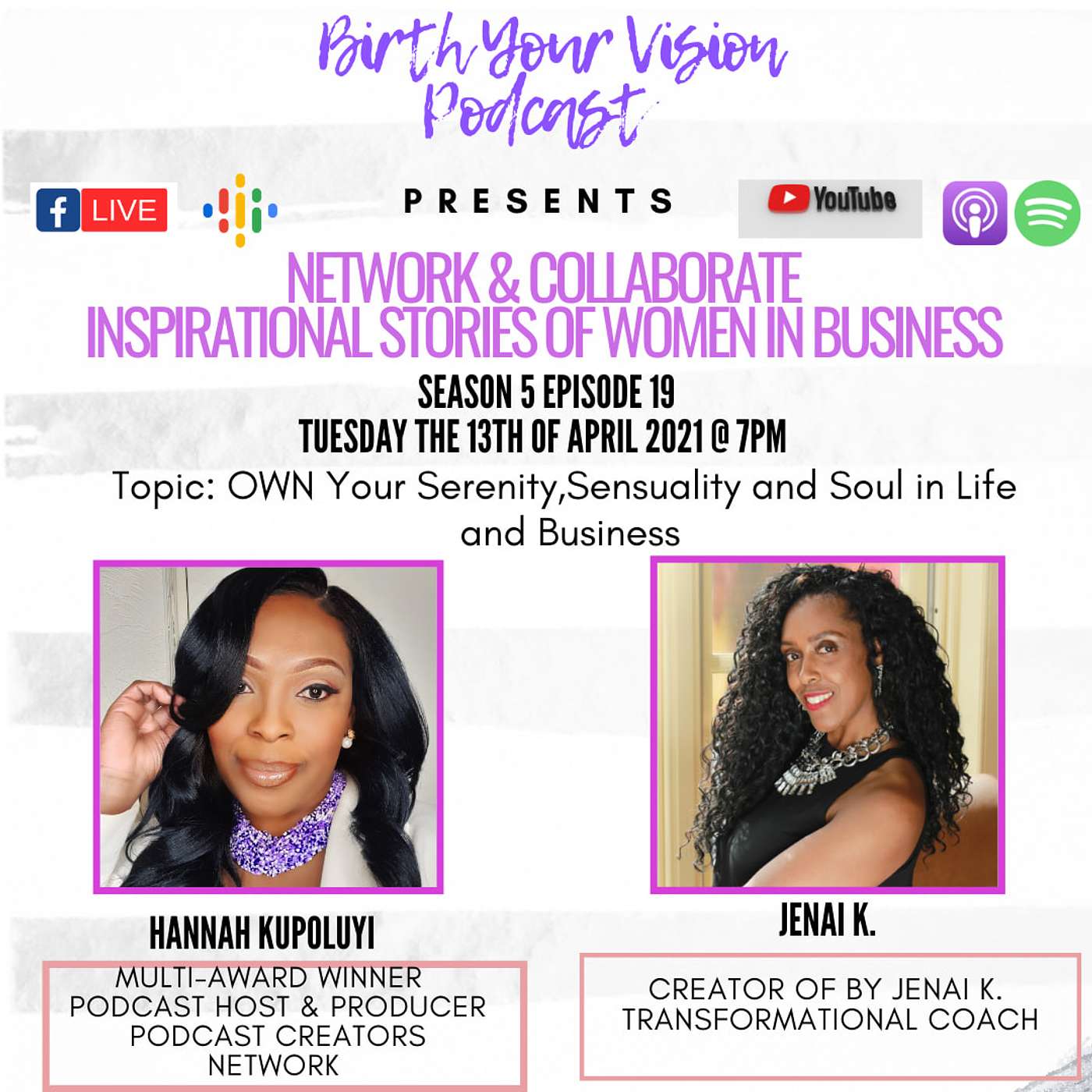 BIRTH YOUR VISION PODCAST