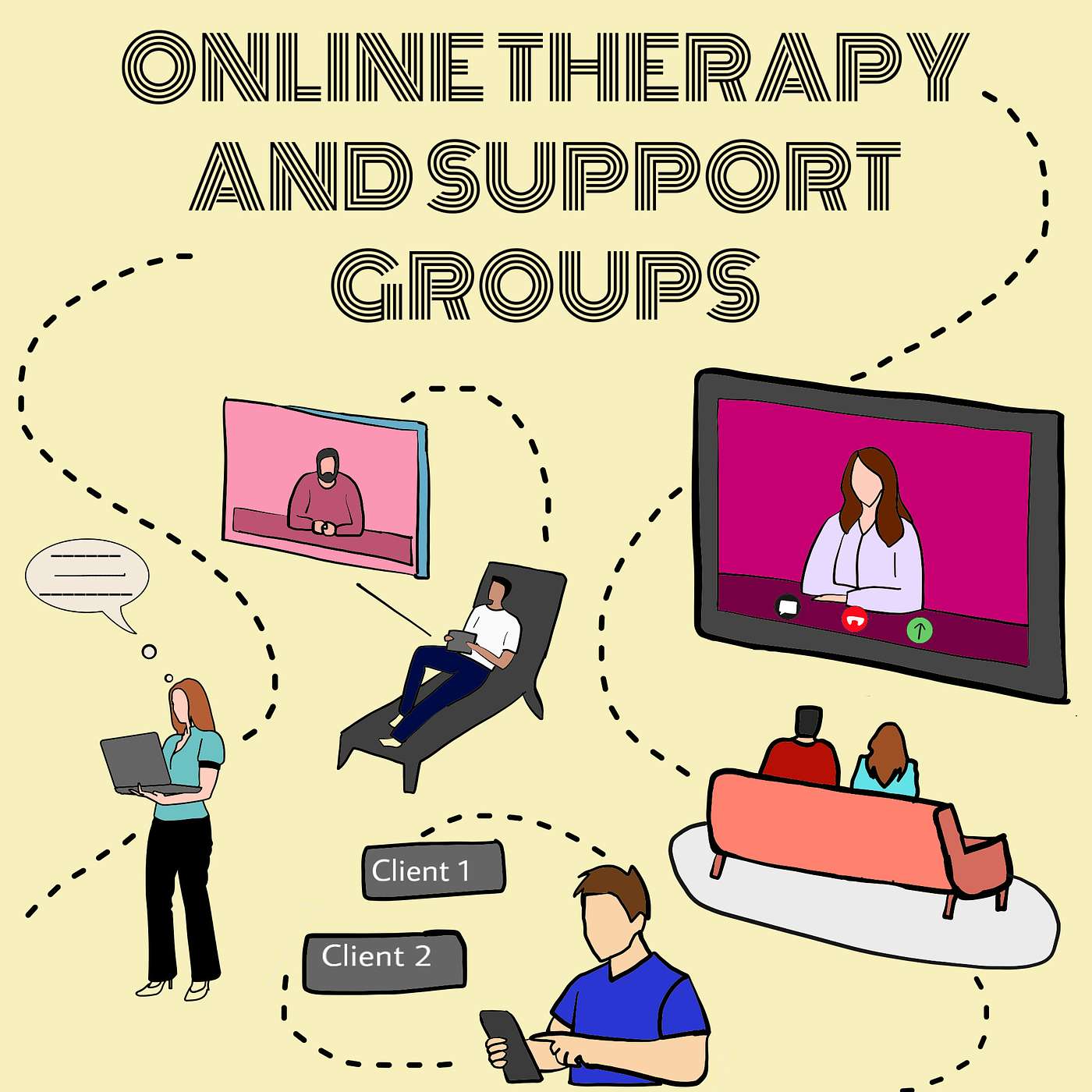 Episode 56 - Online Therapy And Support Groups