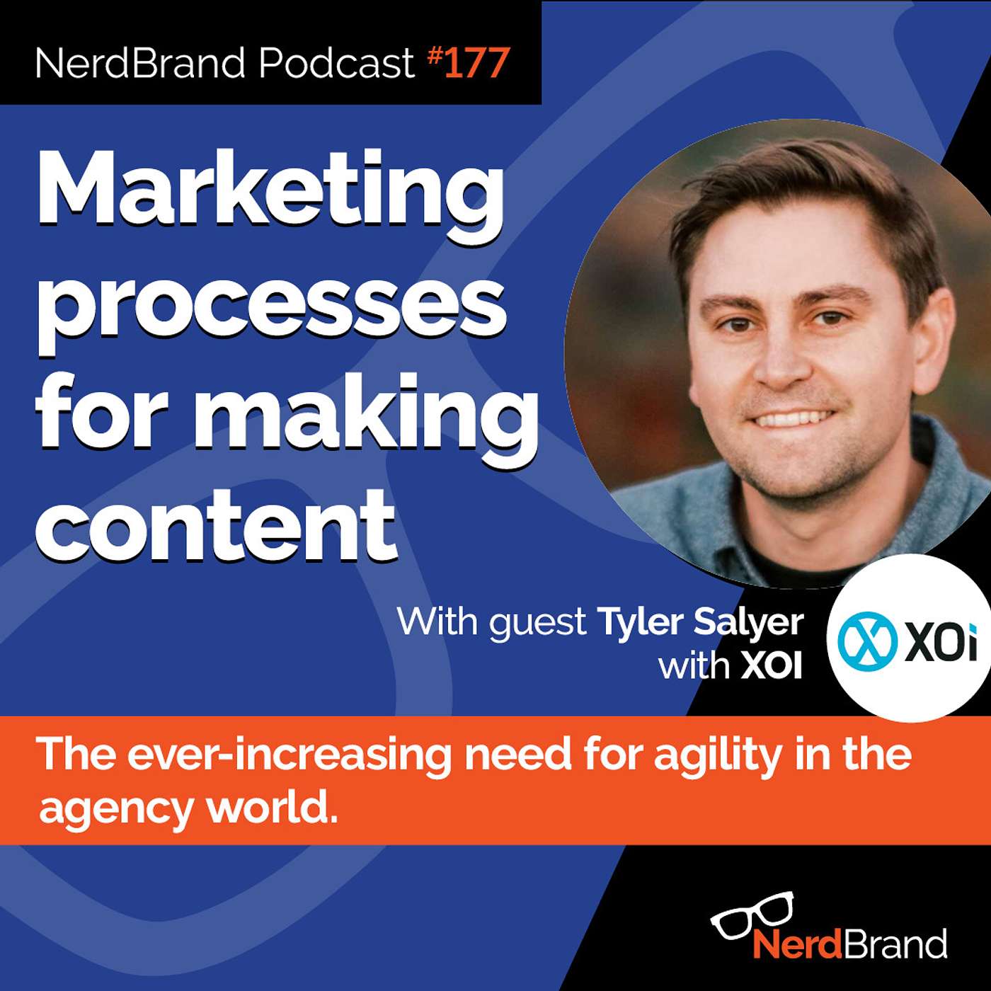 Marketing processes for making content with Guest Tyler Salyer episode artwork