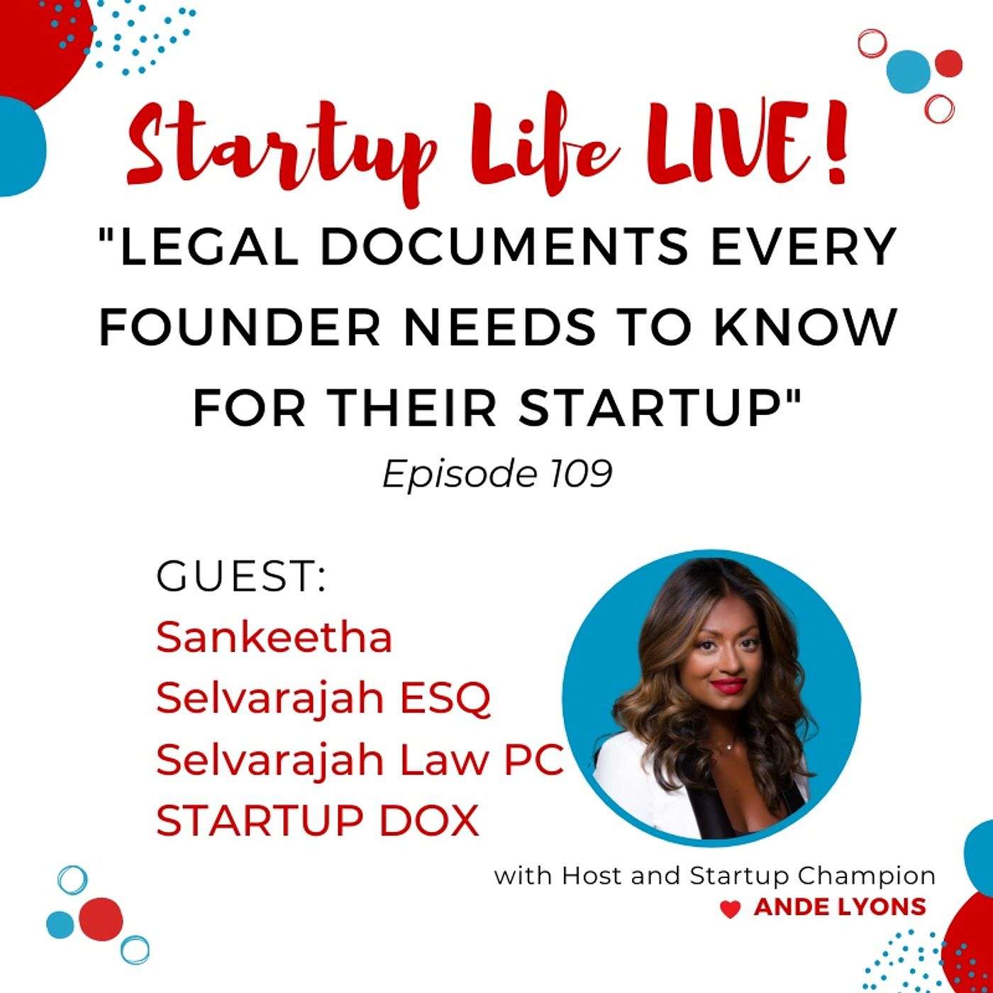 Startup Life Show with Ande Lyons
