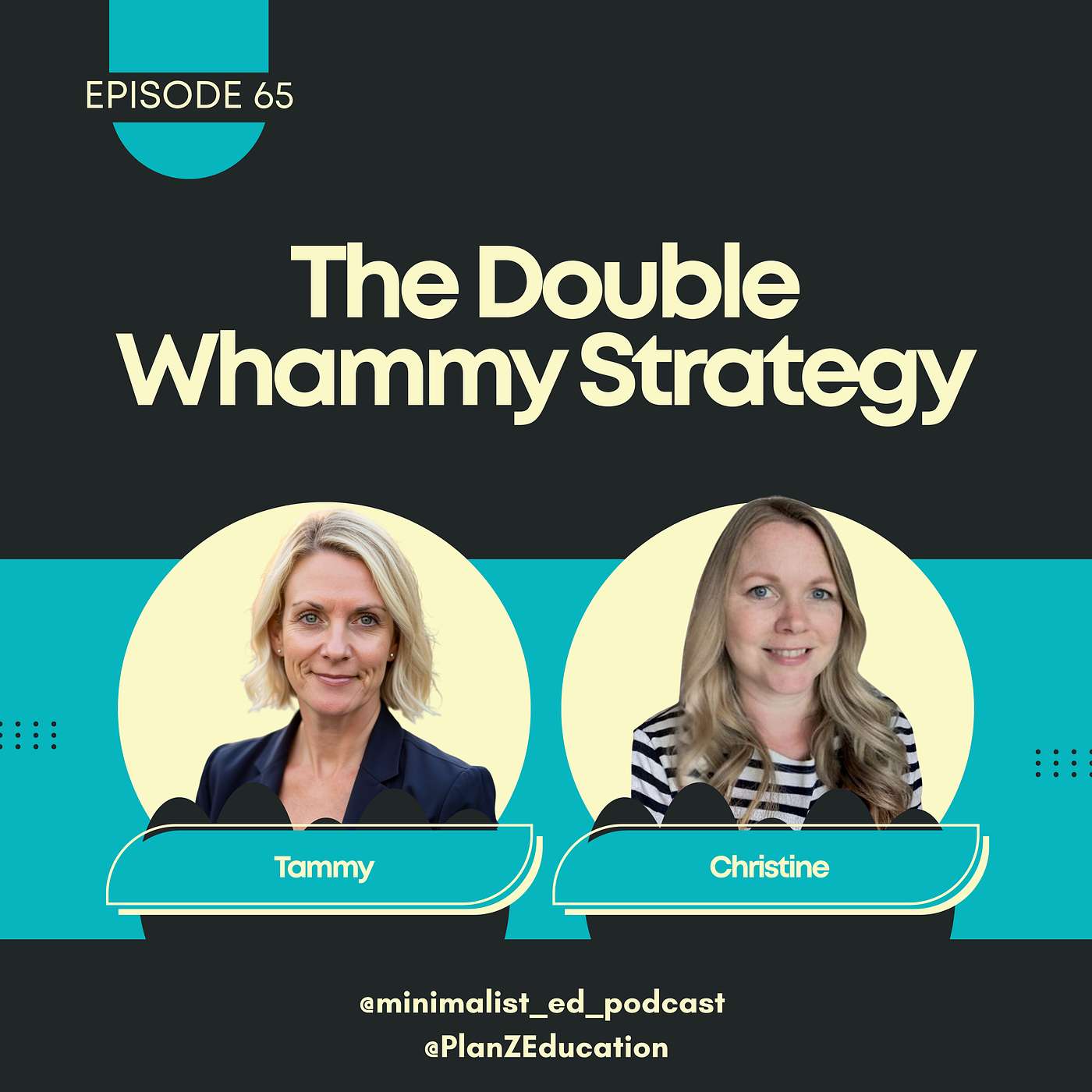 Ep 065 — The Double Whammy Strategy with Christine and Tammy episode artwork