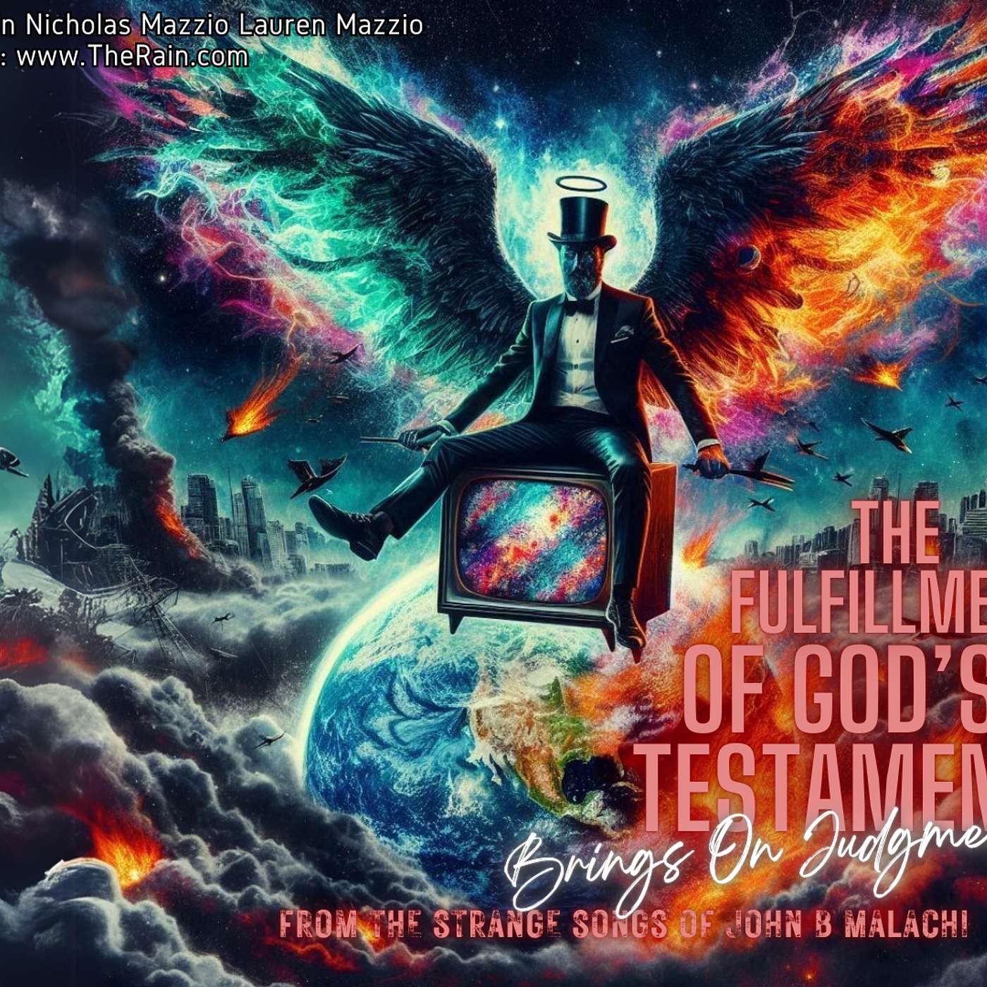 t433 Fulfillment Of God's Testiment Brings On Judgment (Flying Across The Earth) with news report live wdnfxmx