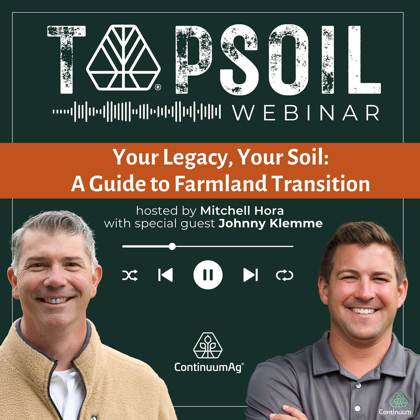 TopSoil Webinar: Your Legacy, Your Soil: A Guide to Farmland Transition  l  November 12, 2025