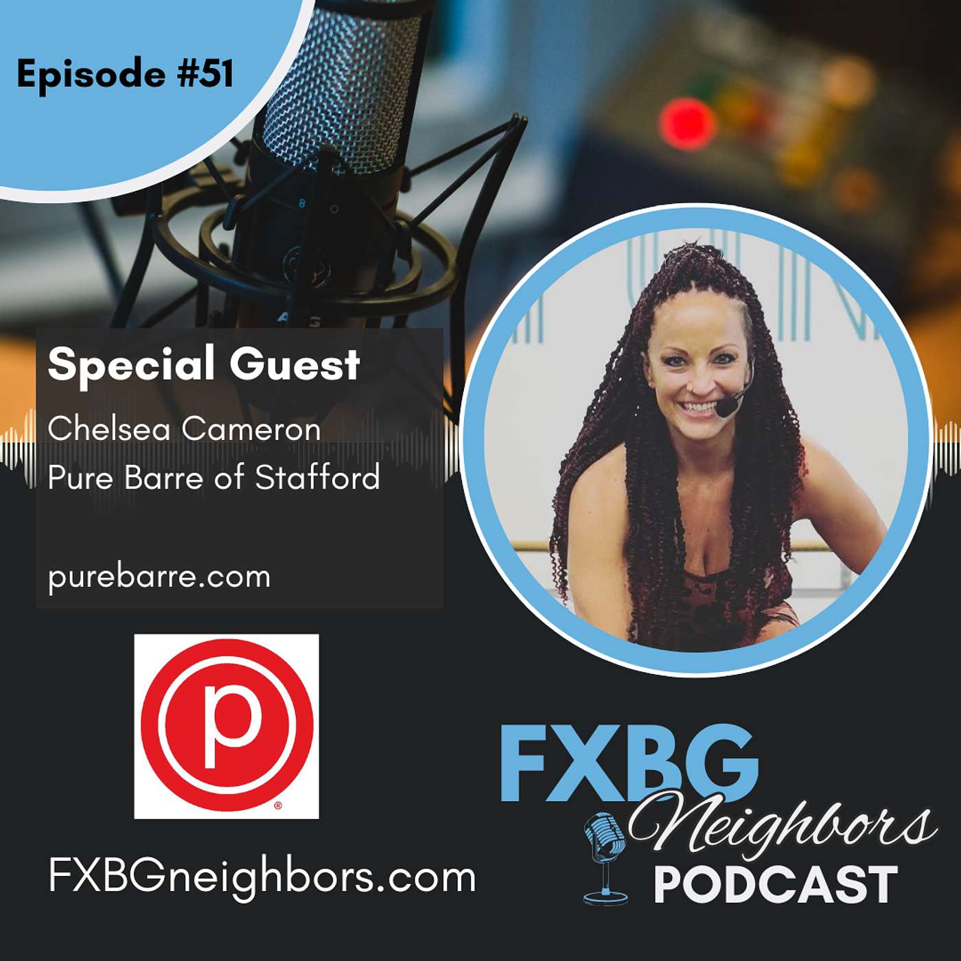 EP #51 Finding Your Strength: The Magic of Pure Barre of Stafford episode artwork