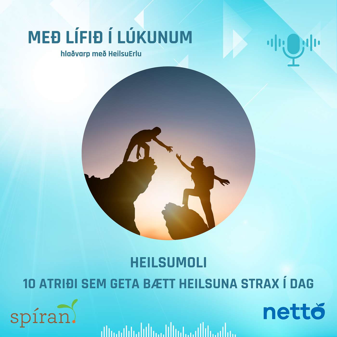 Með lífið í lúkunum