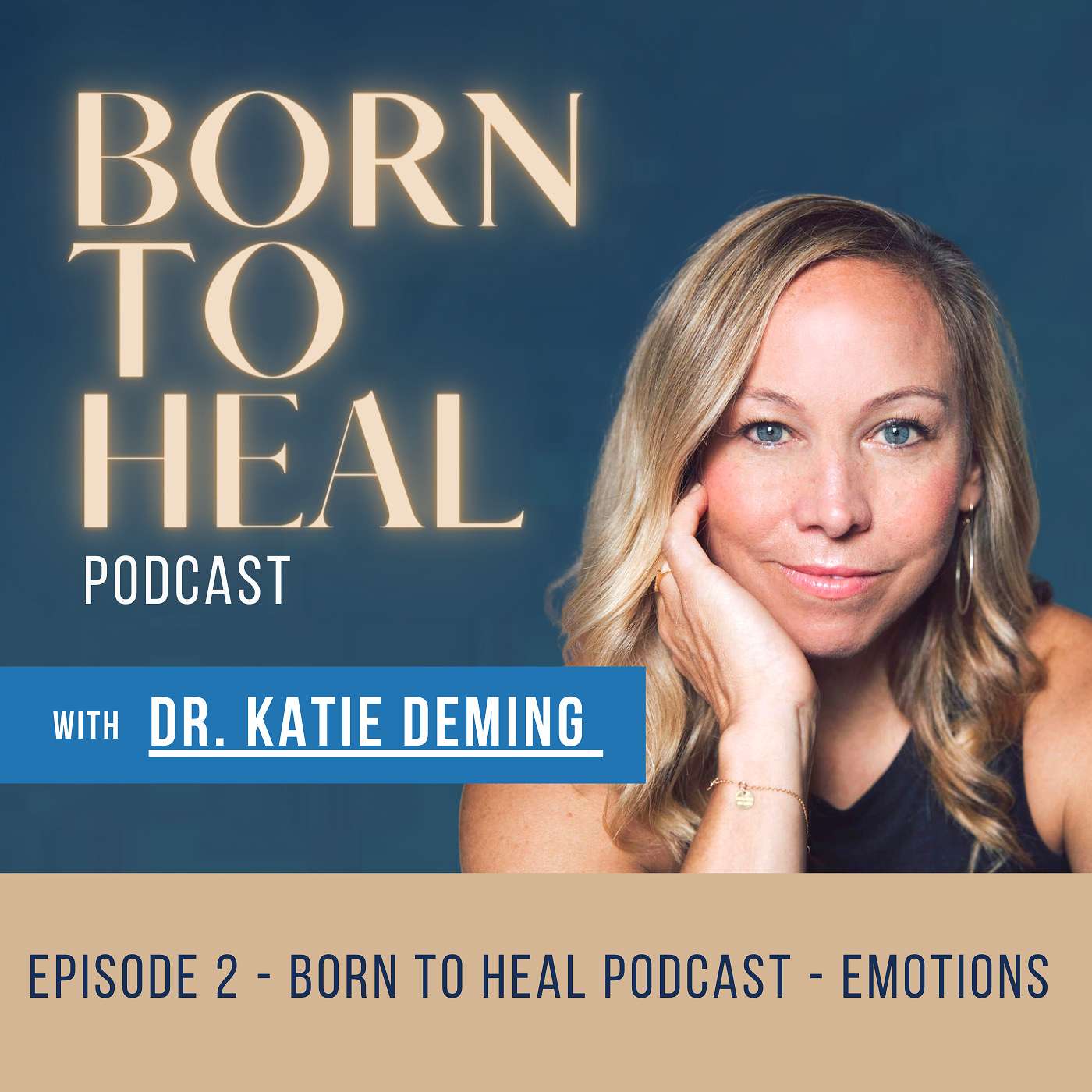Born to Heal Podcast with Dr. Katie Deming - Episode 2 - Managing Emotions episode artwork