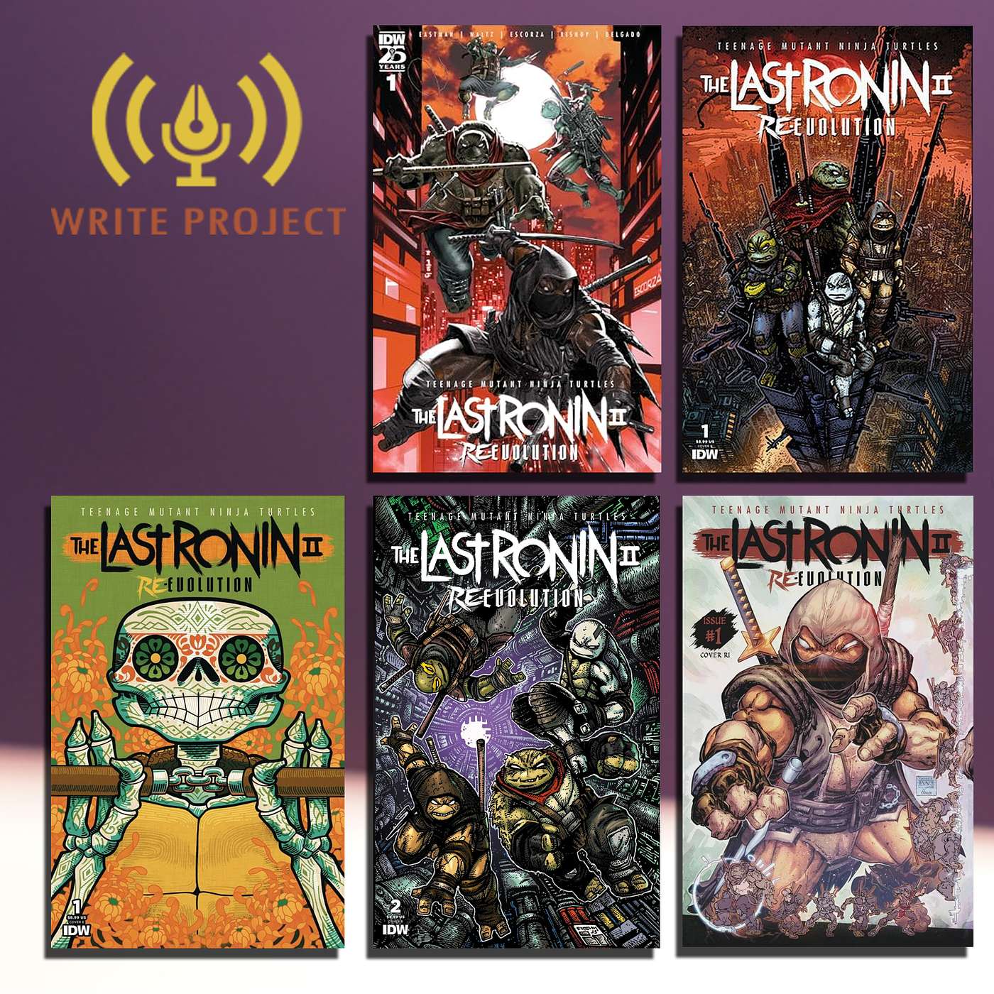 Breaking News: Kevin Eastman continues to draw Ninja Turtles into Jason Aaron run! | The Write Project episode artwork