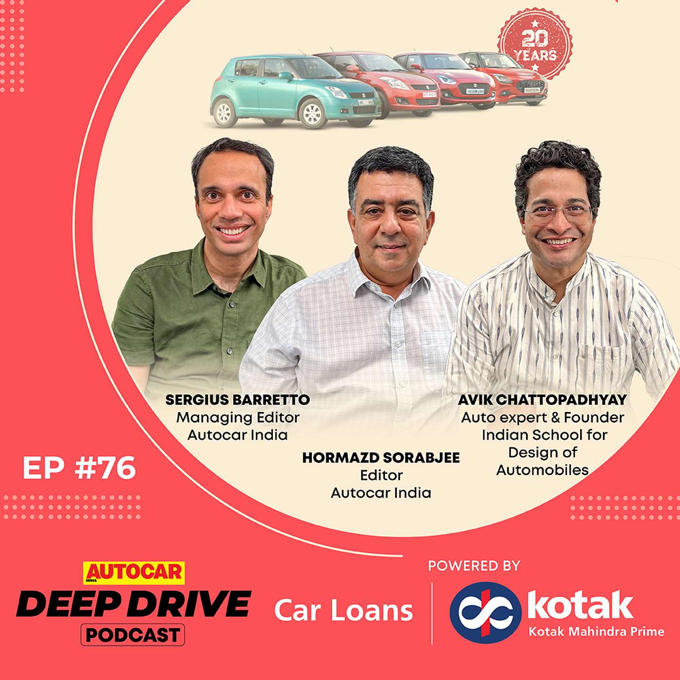 Celebrating 20 years of the Maruti Swift | Deep Drive Podcast | Autocar India