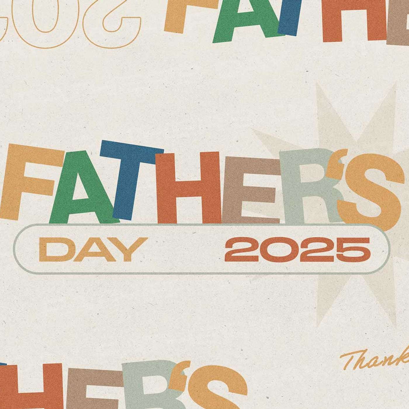 Fatherhood | Father's day service 2025 episode artwork