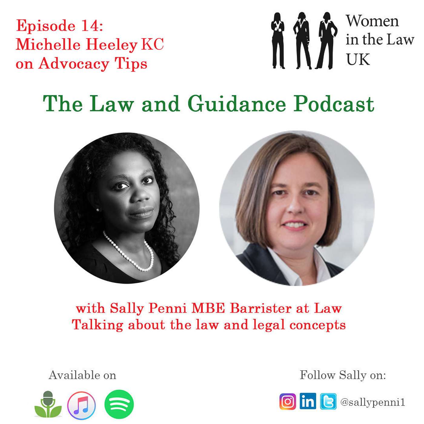 Episode 14 with Michelle Heeley KC on Advocacy Tips episode artwork