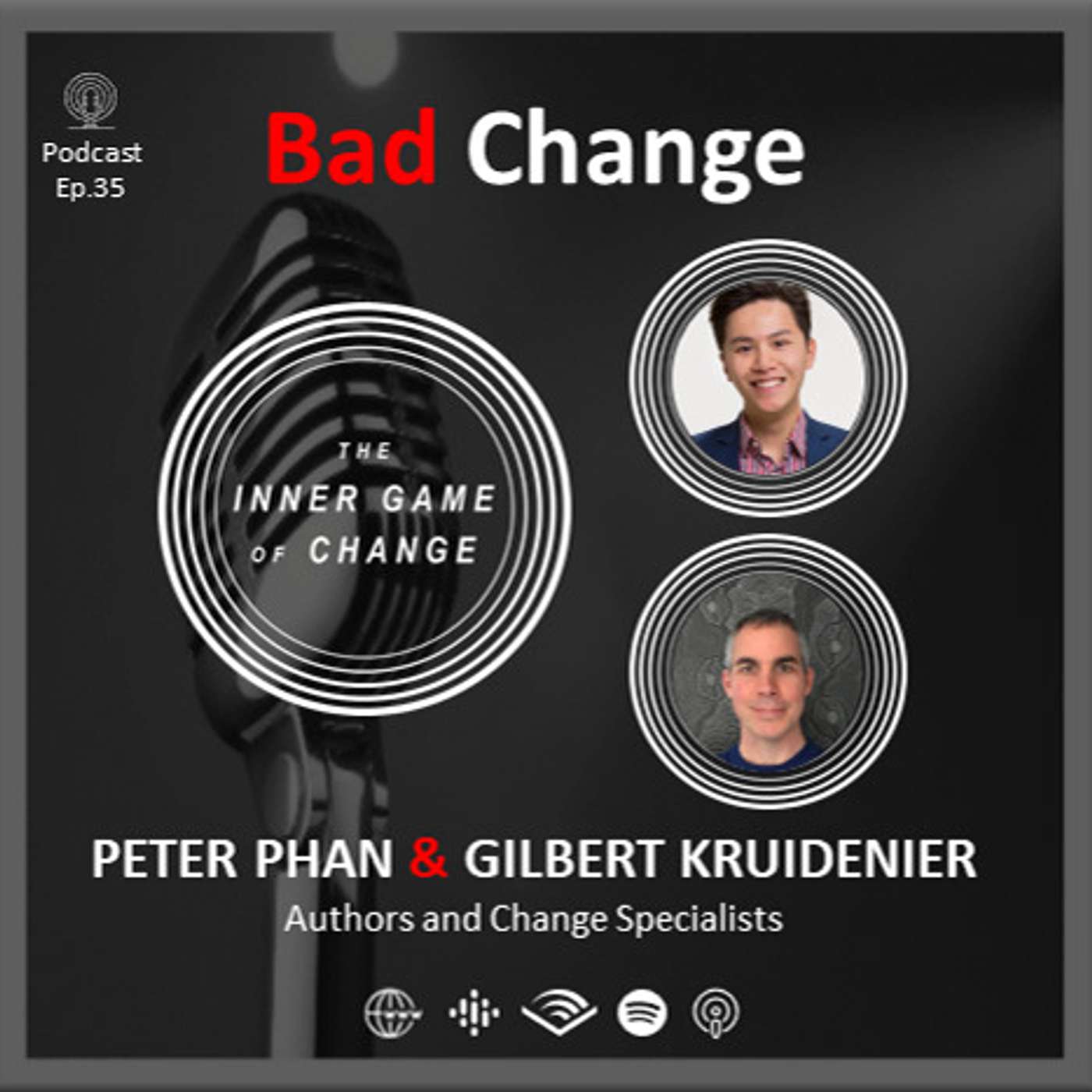 The Inner Game of Change - E35 - Bad Change - Podcast with Peter Phan & Gilbert Kruidenier