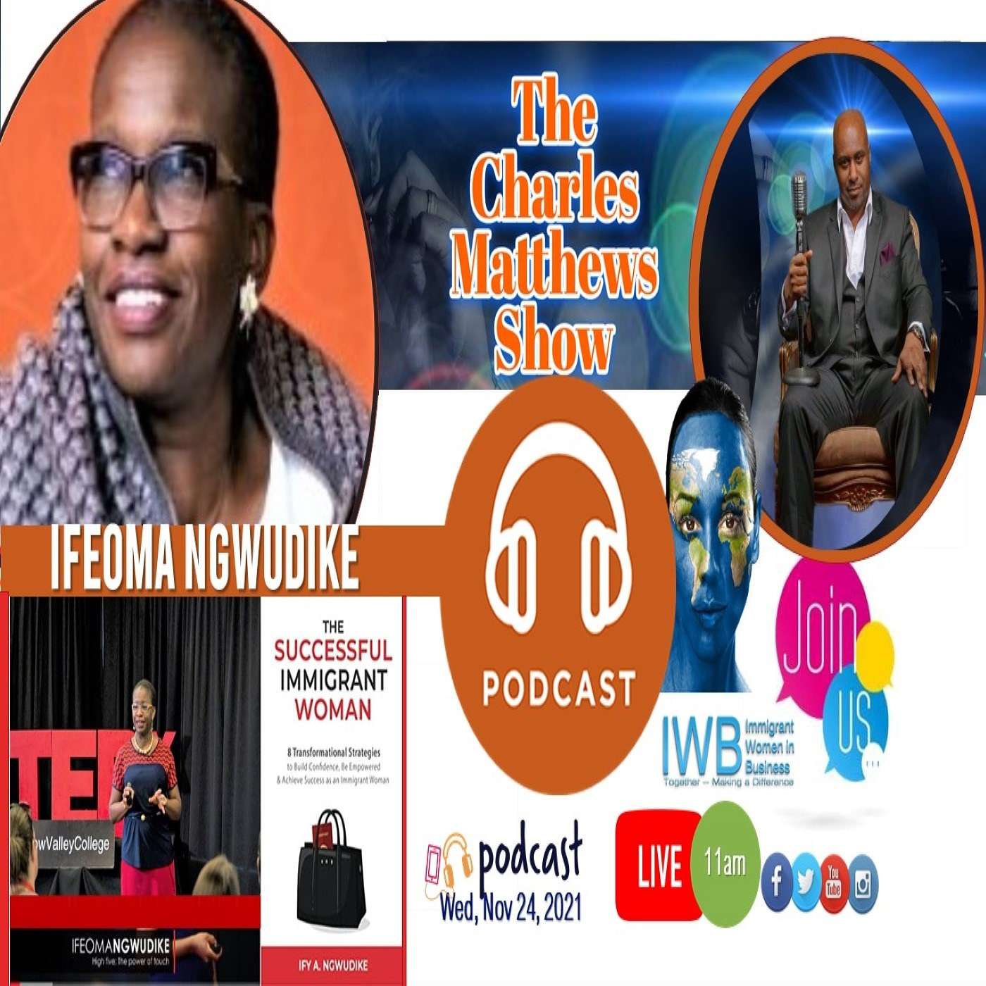 Episode 58 IFEOMA NGWUDIKE striating over