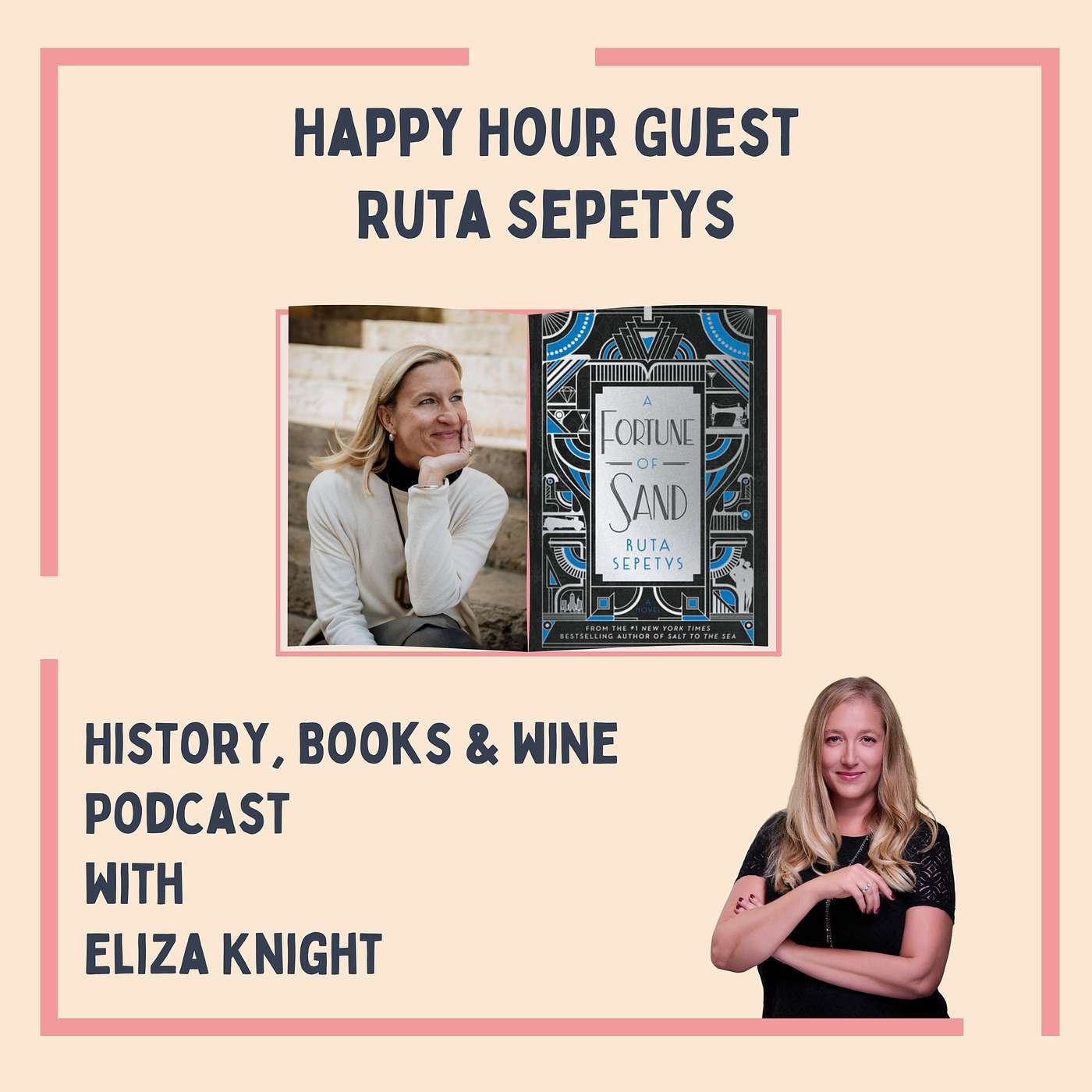 Ruta Sepetys on A Fortune of Sand: Glamour, Grift, and Gilded Secrets