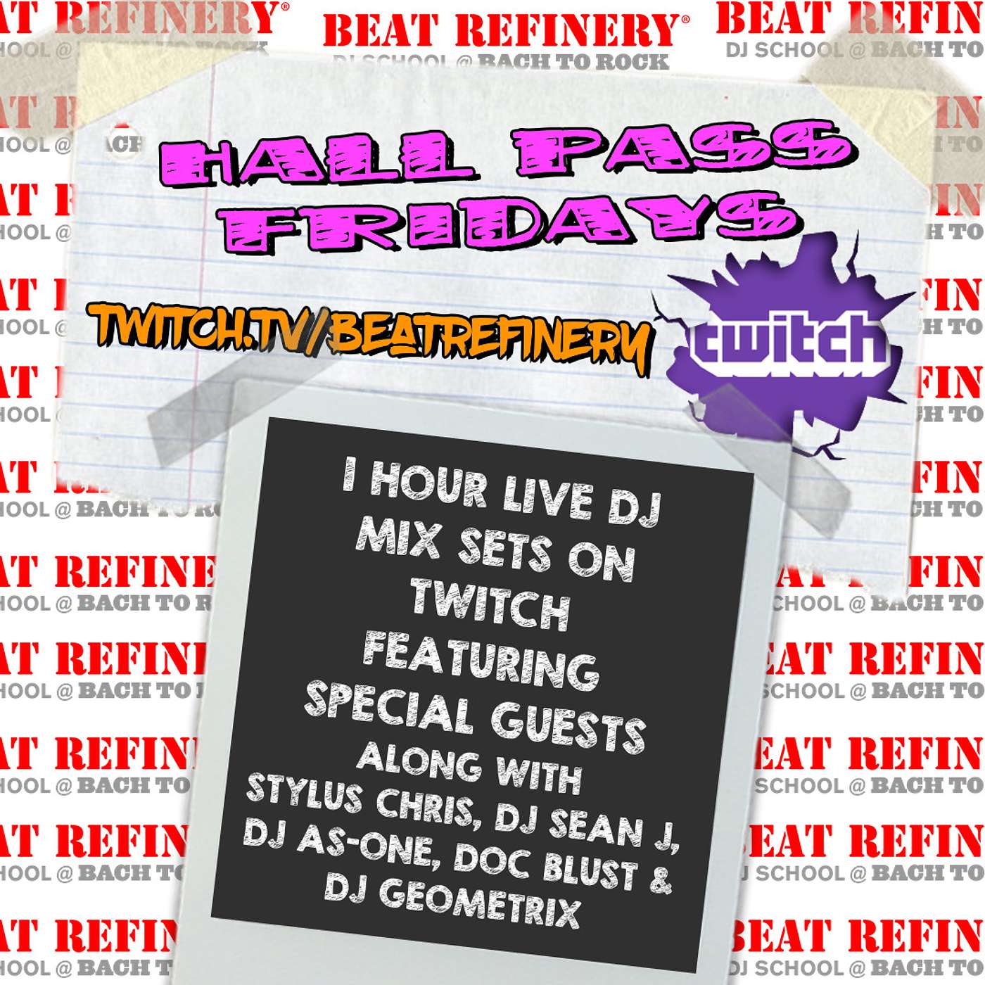 HALL PASS FRIDAY DJ MIX with Doc Blust & Special Guest Hugo Zayas