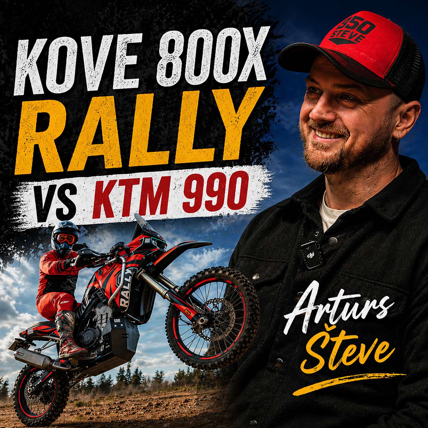 KOVE 800X Rally vs KTM 990 Adventure – vai jaunais spēlētājs uzvar? | Artūrs Štēve