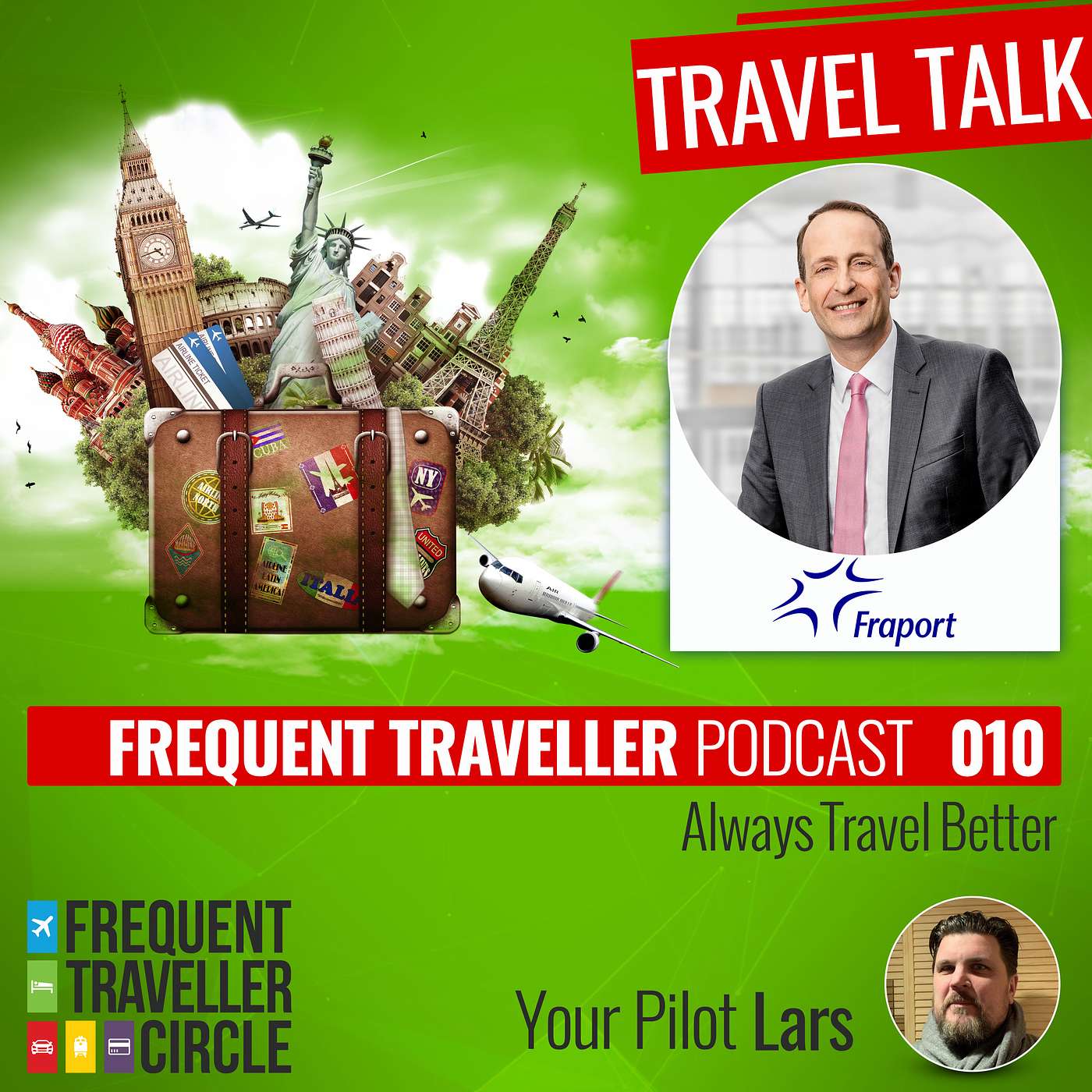 Dr Pierre Dominique Prümm im Travel Talk - Vorstand Fraport AG