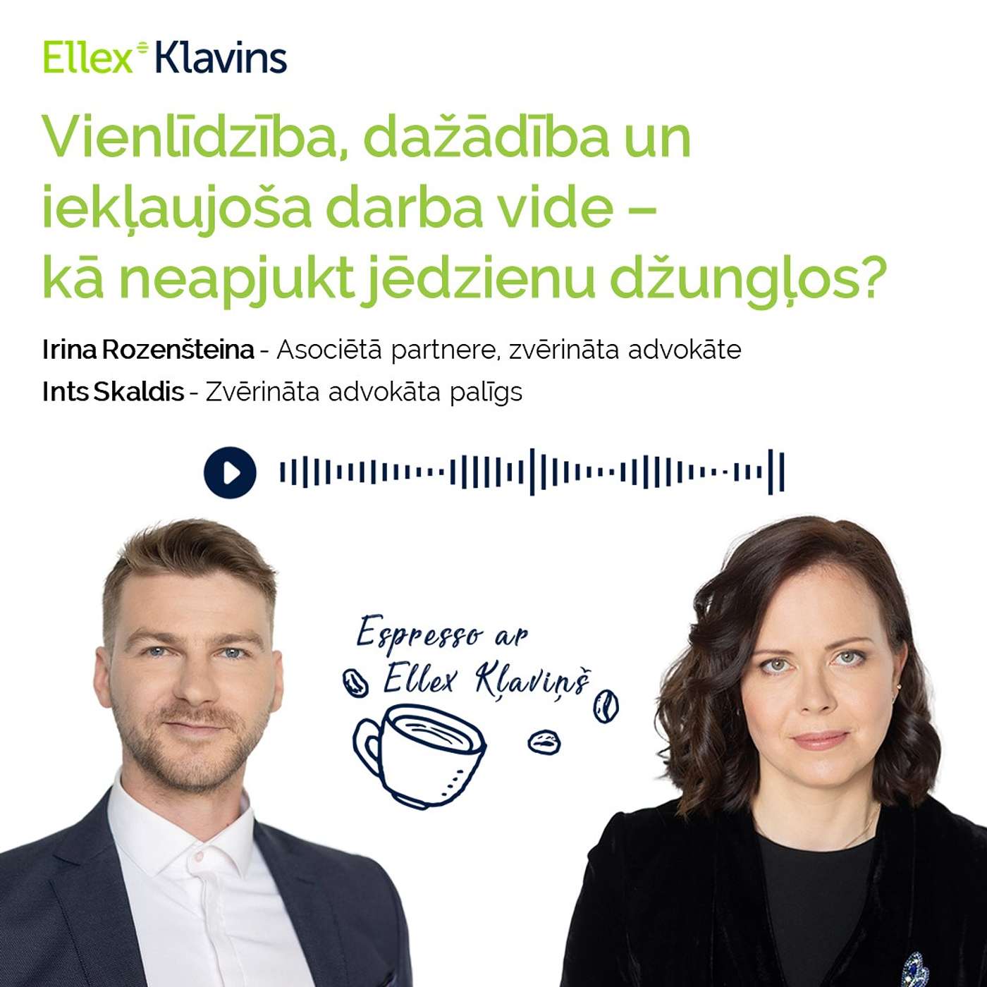 Espresso ar Ellex Klavins