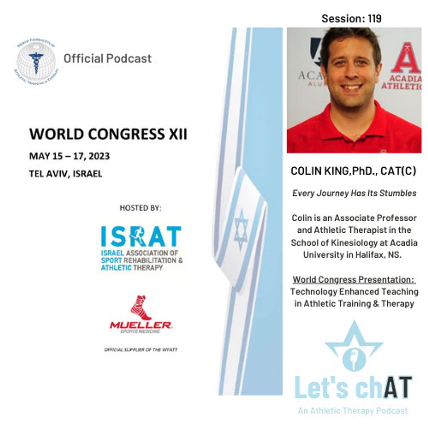 FIRSTAR Let\'s chAT: an Athletic Therapy podcast | Official Podcast of WFATT
