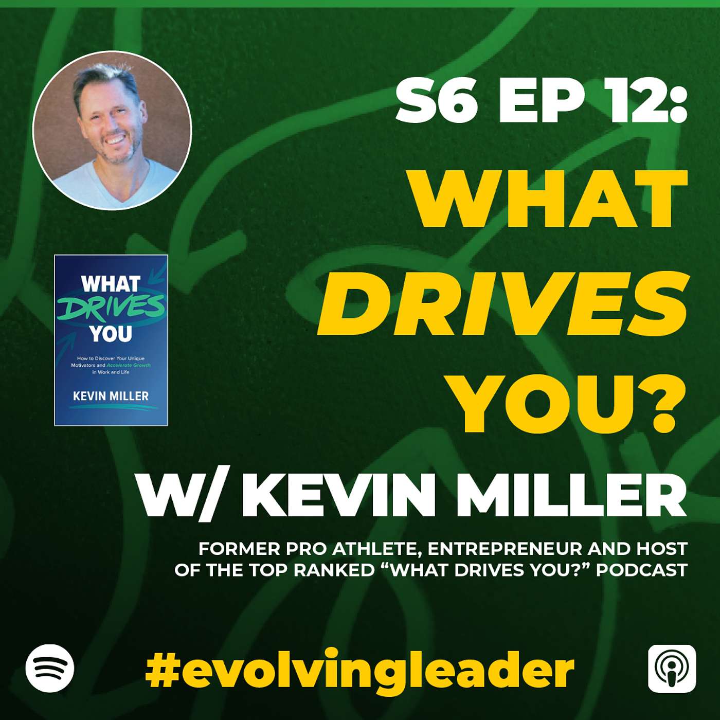 cover of episode 'What Drives You?' with Kevin Miller