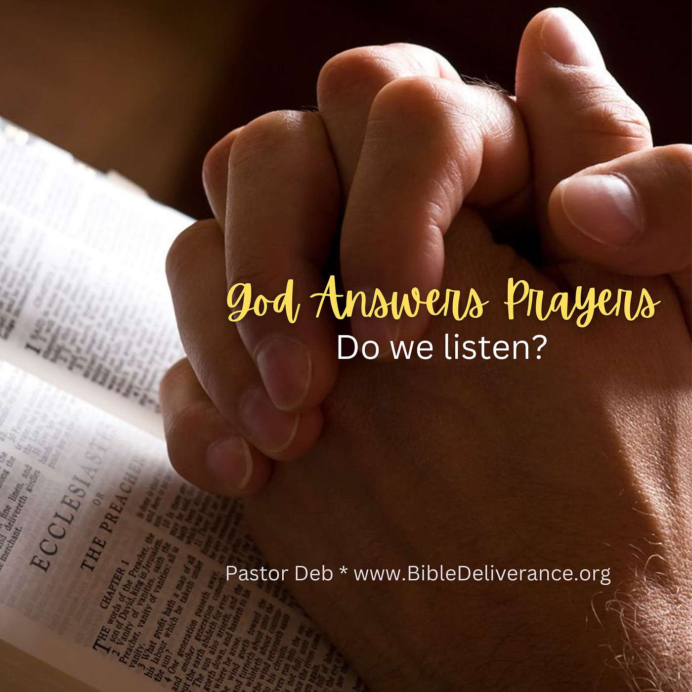 God Answers Prayers - Are We Listening. episode artwork
