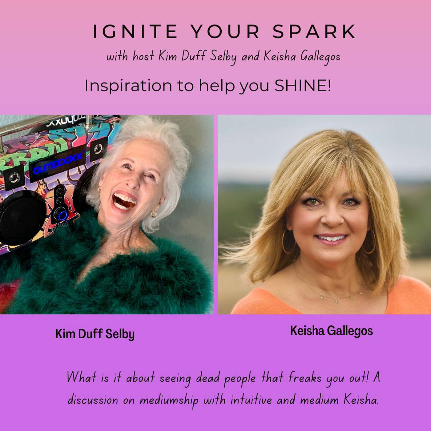 IGNITE with Keisha Gallegos and demystify mediumship