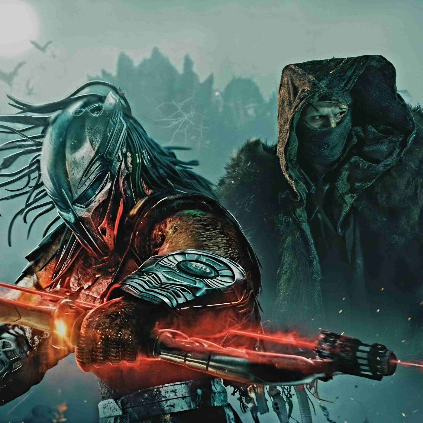 怪物电影IP二合一 铁血战士：杀戮之地 + 弗兰肯斯坦 Predator: Badlands + Frankenstein