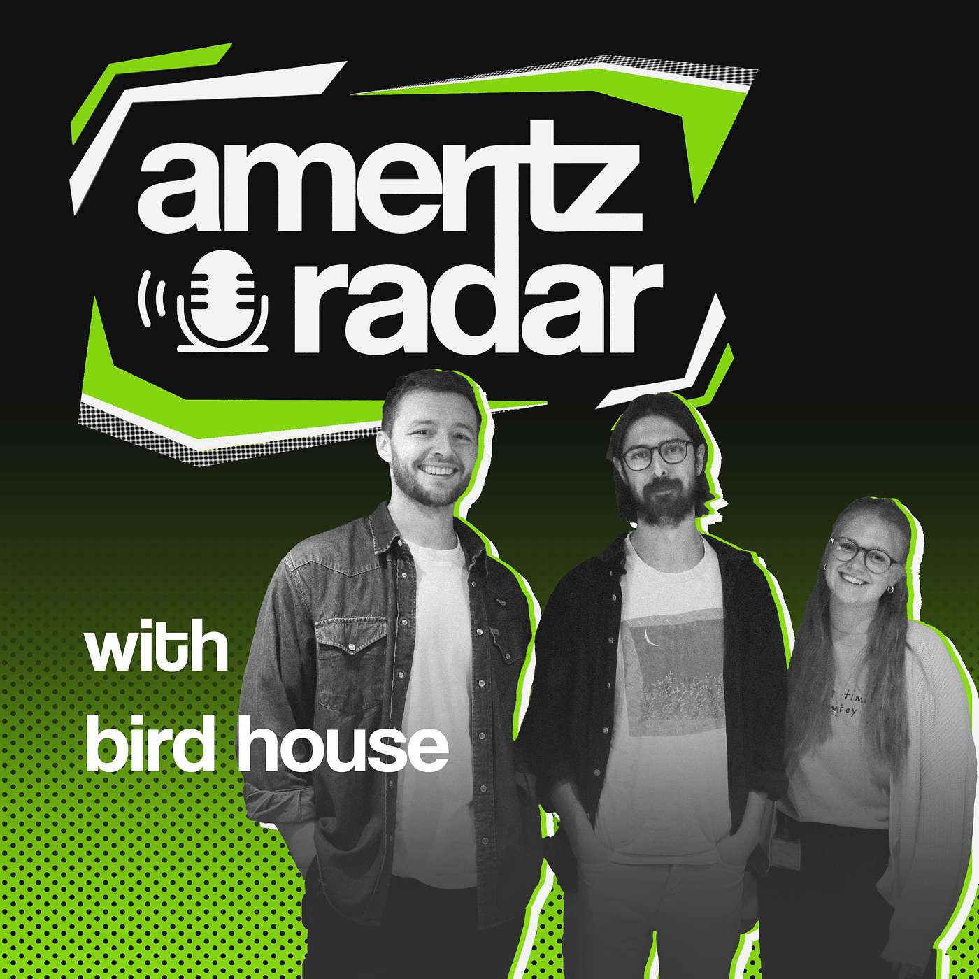 With ‘bird house’… and guest host, Joe!