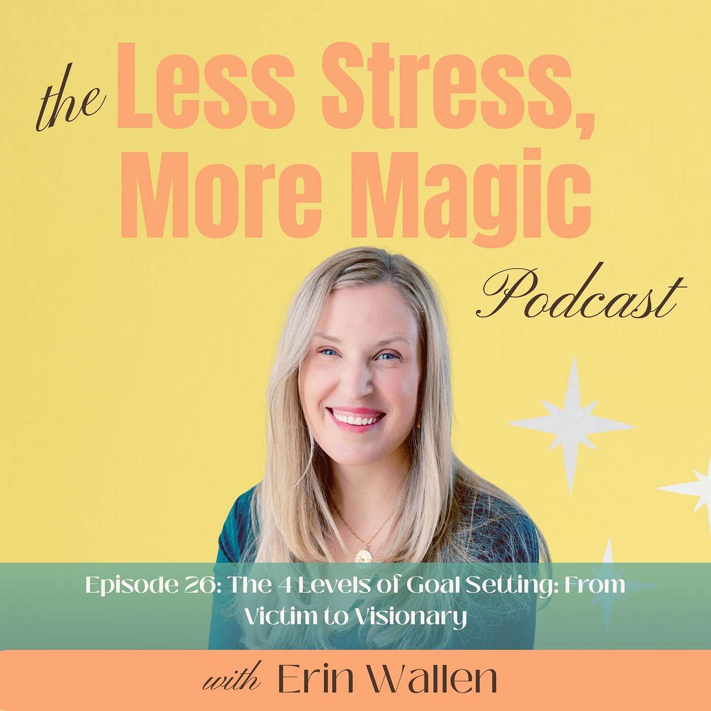 Episode 26: The 4 Levels of Goal Setting: From Victim to Visionary episode artwork